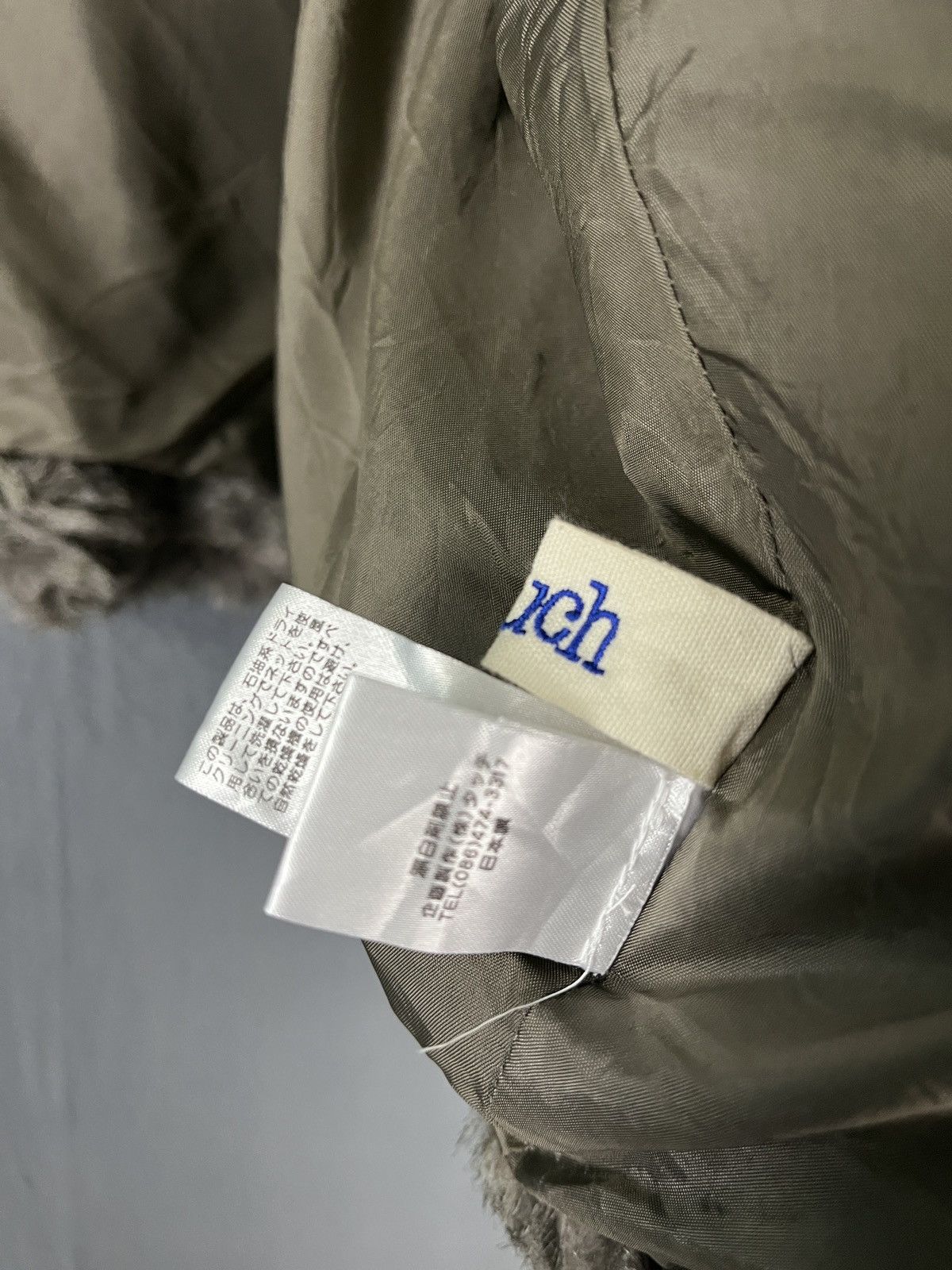 Hysteric Glamour × If Six Was Nine × Japanese Brand NWT $380 Full Faux Fur Short Sleeves Coat Size ONE SIZE - 12 Thumbnail