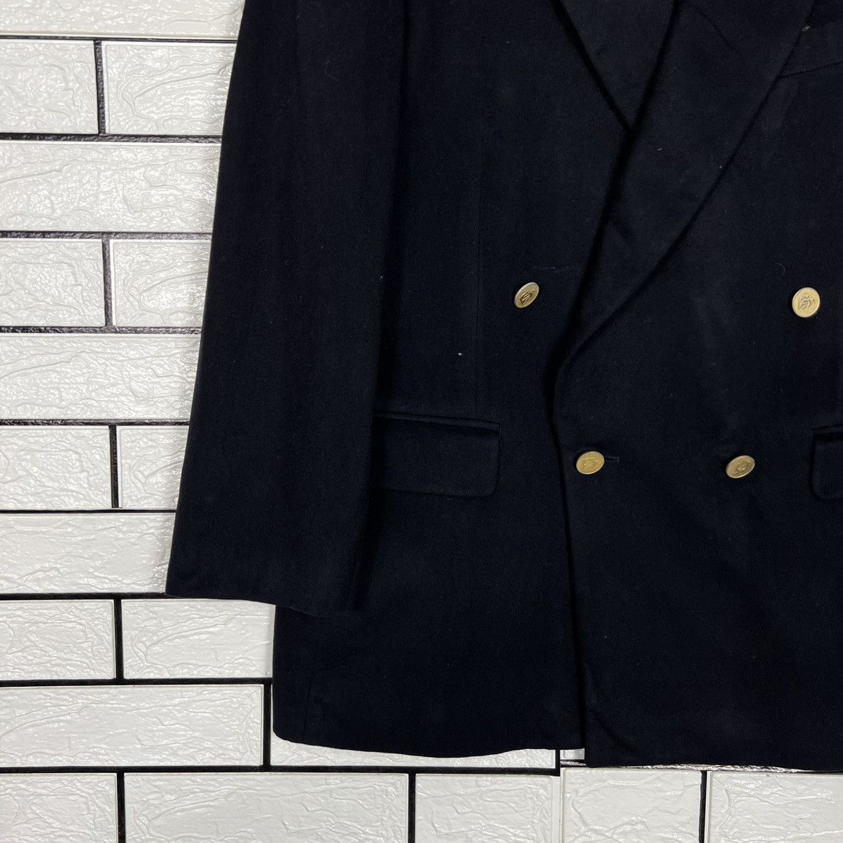 Lanvin LANVIN PARIS Double Breasted Suit Jacket Blazer #4123-C187 Size 42R - 5 Thumbnail