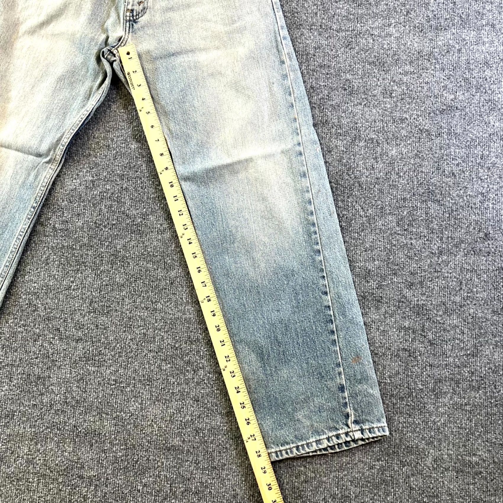 Levi's Levi's Jeans Womens 30x30 Blue Denim Straight Leg Skater Casual 5-Pocket Design Regular Fit denim blue 30x30 Womens Jeans Size US 30 / EU 46 - 4 Thumbnail
