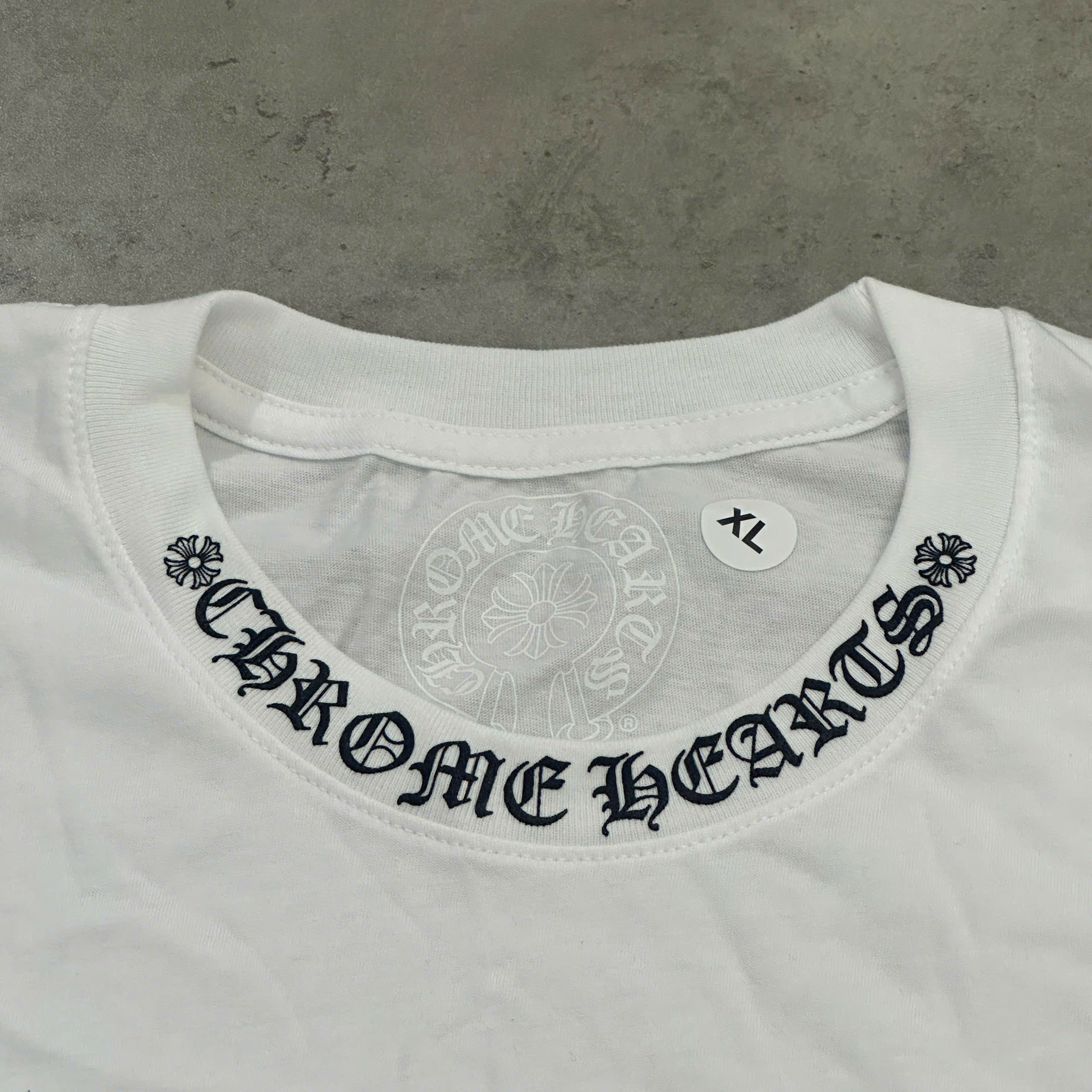 Chrome Hearts Chrome hearts short sleeve T-SHIRT WHITE Size US XL / EU 56 / 4 - 6 Thumbnail