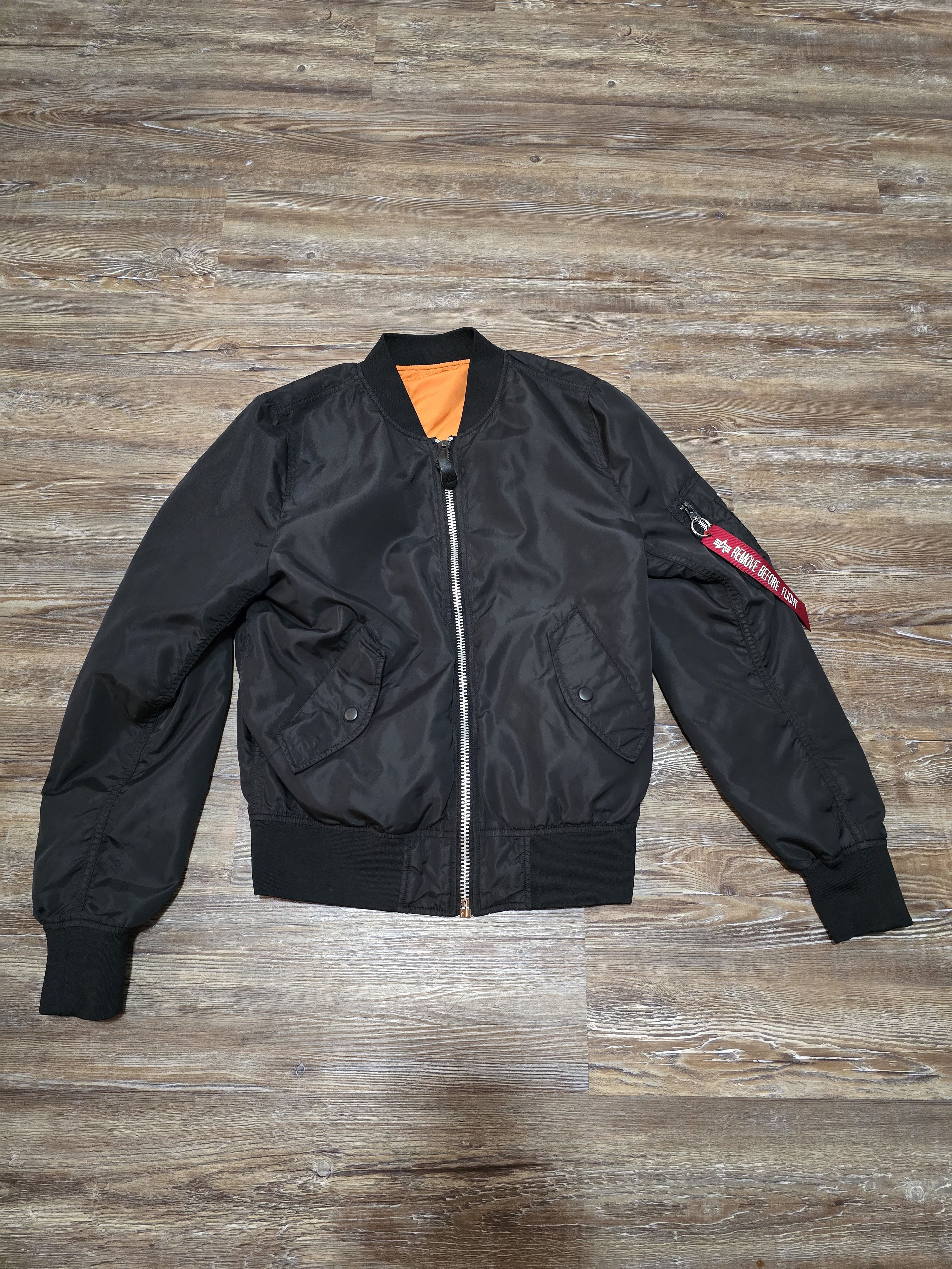 Alpha Industries × Vetements A/W 19 Split Racer MA-1 Bomber