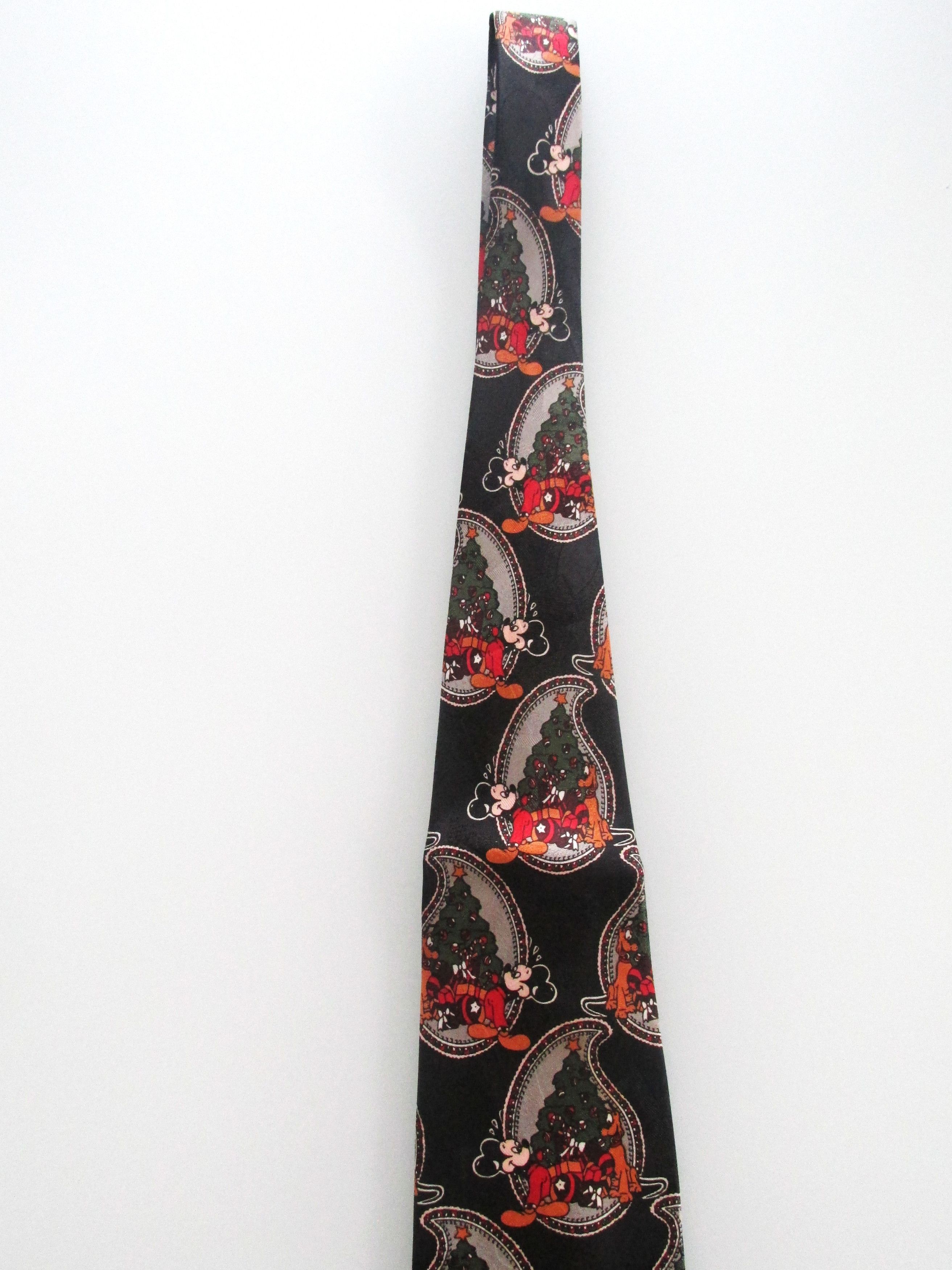 Disney Mickey Mouse/Disney Men's Christmas Tie Size ONE SIZE - 3 Thumbnail