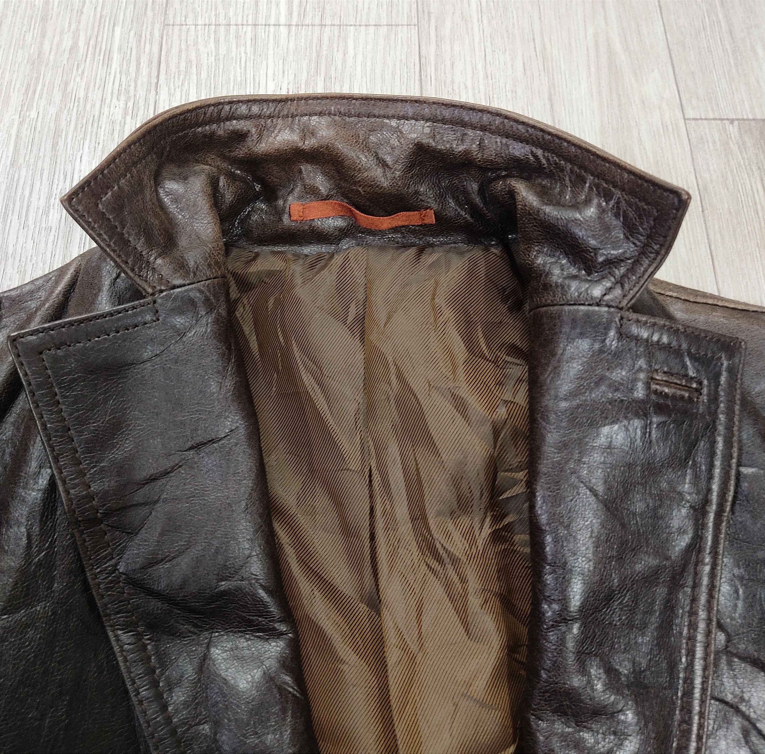 Restricted RESTRICT by ABX Cowhide Classic 2 Buttons Blazer Jacket Size US S / EU 44-46 / 1 - 9 Thumbnail