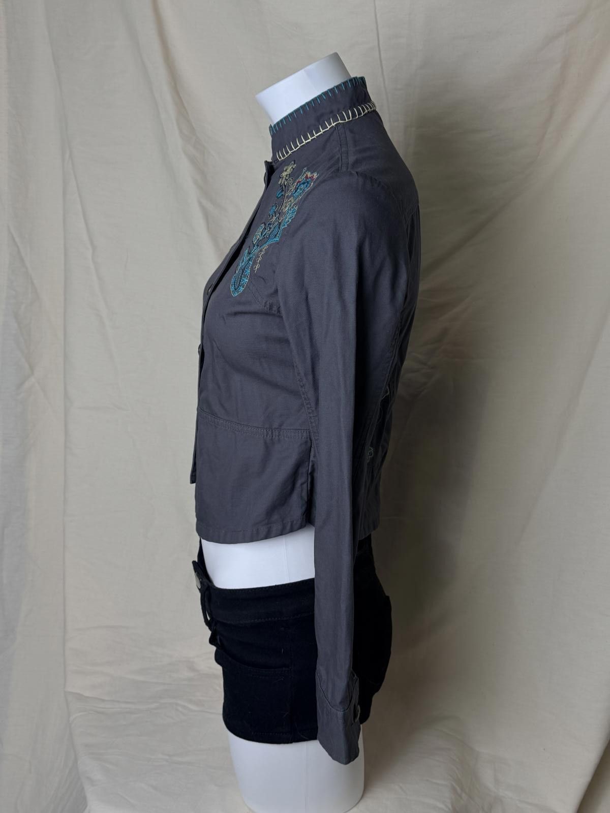 Japanese Brand Deadstock vintage one-of-a-kind embroidered shacket Size S / US 4 / IT 40 - 5 Thumbnail