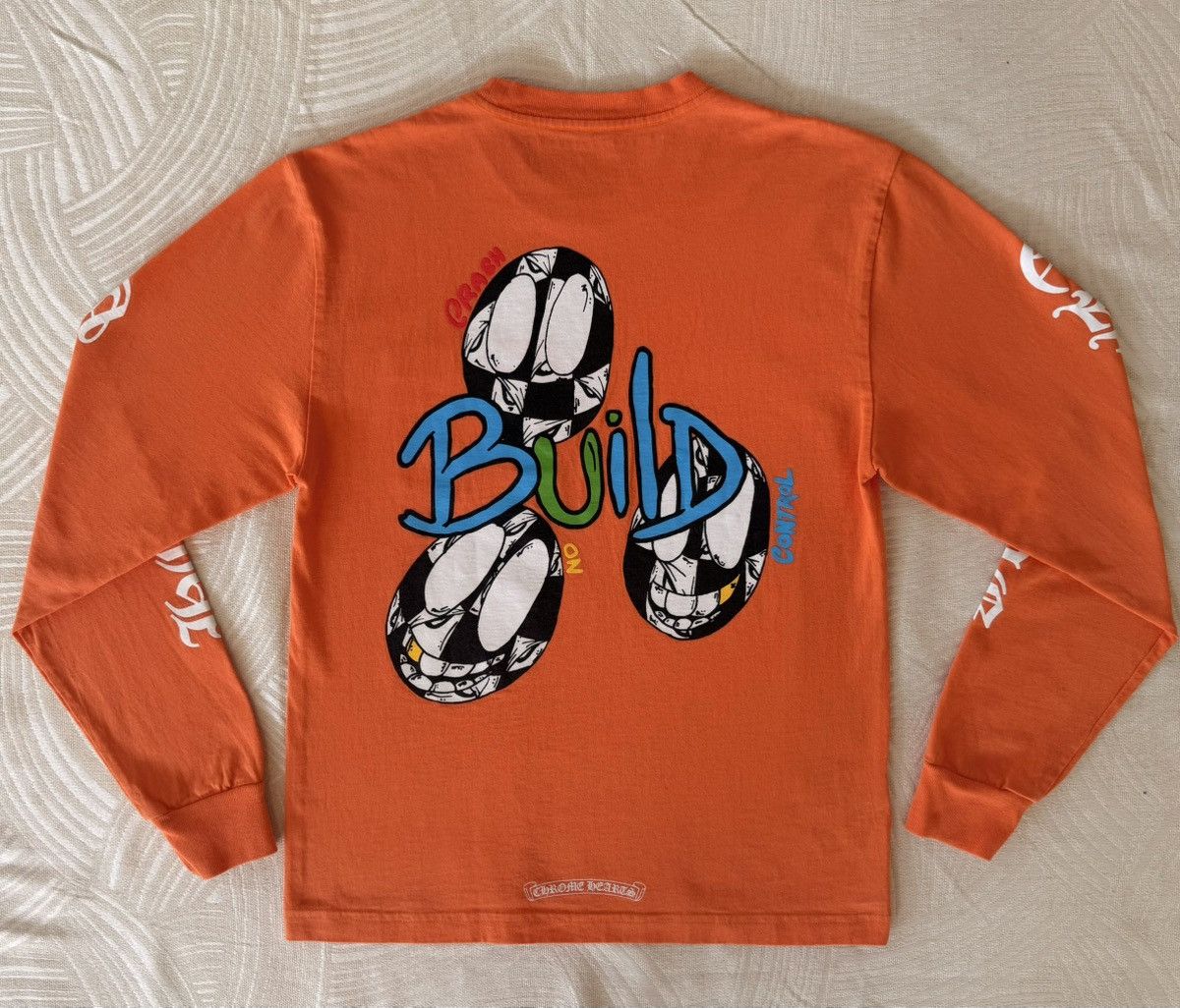 Chrome Hearts Chrome Hearts Matty Boy Orange Long Sleeves Size US S / EU 44-46 / 1 - 2 Thumbnail