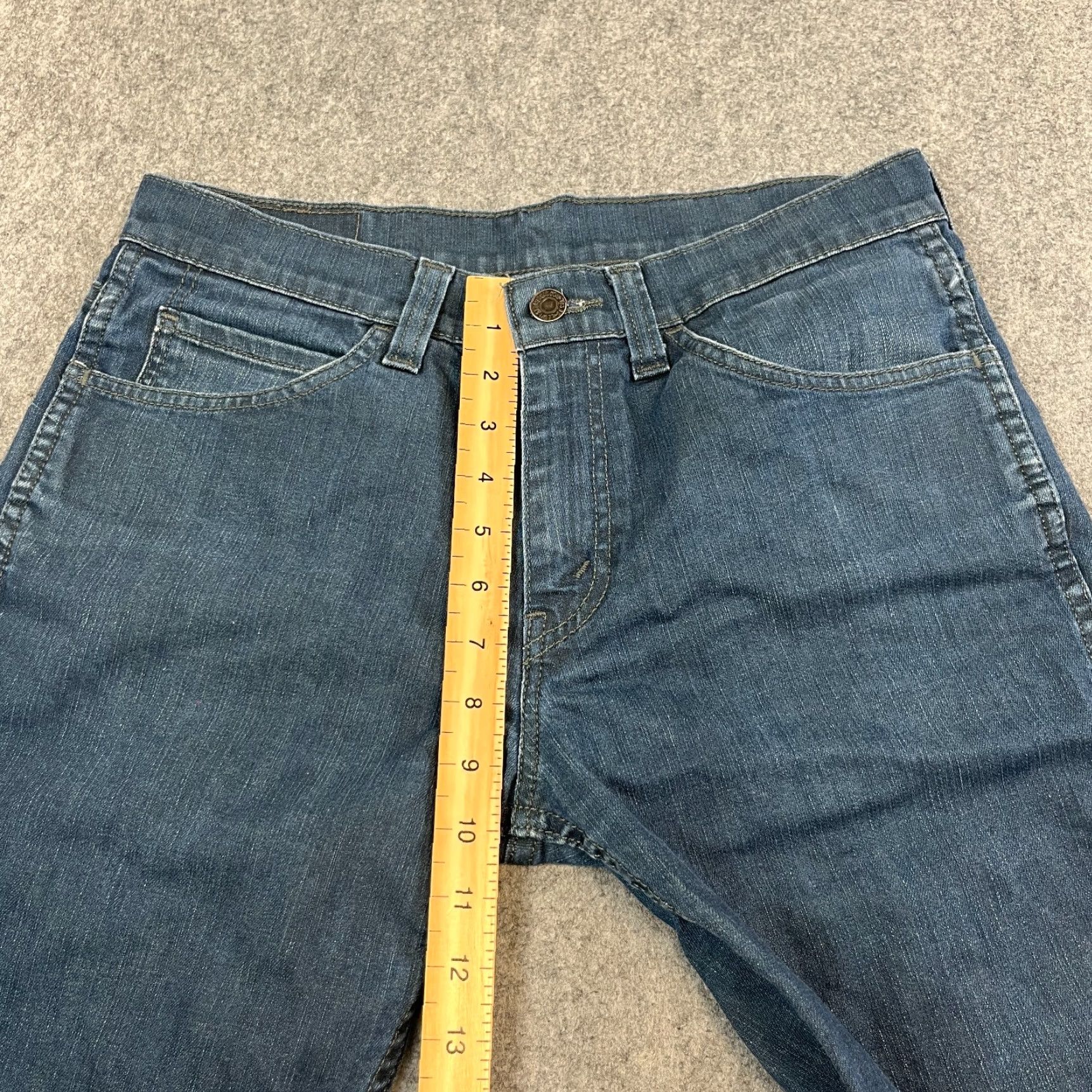 Levi's Levi's 511 Jeans Slim Tapered 32 32 Dark Wash Blue Stretch Zip Fly Denim Cotton Elastan Regular Mens Jeans Size US 32 / EU 48 - 5 Thumbnail