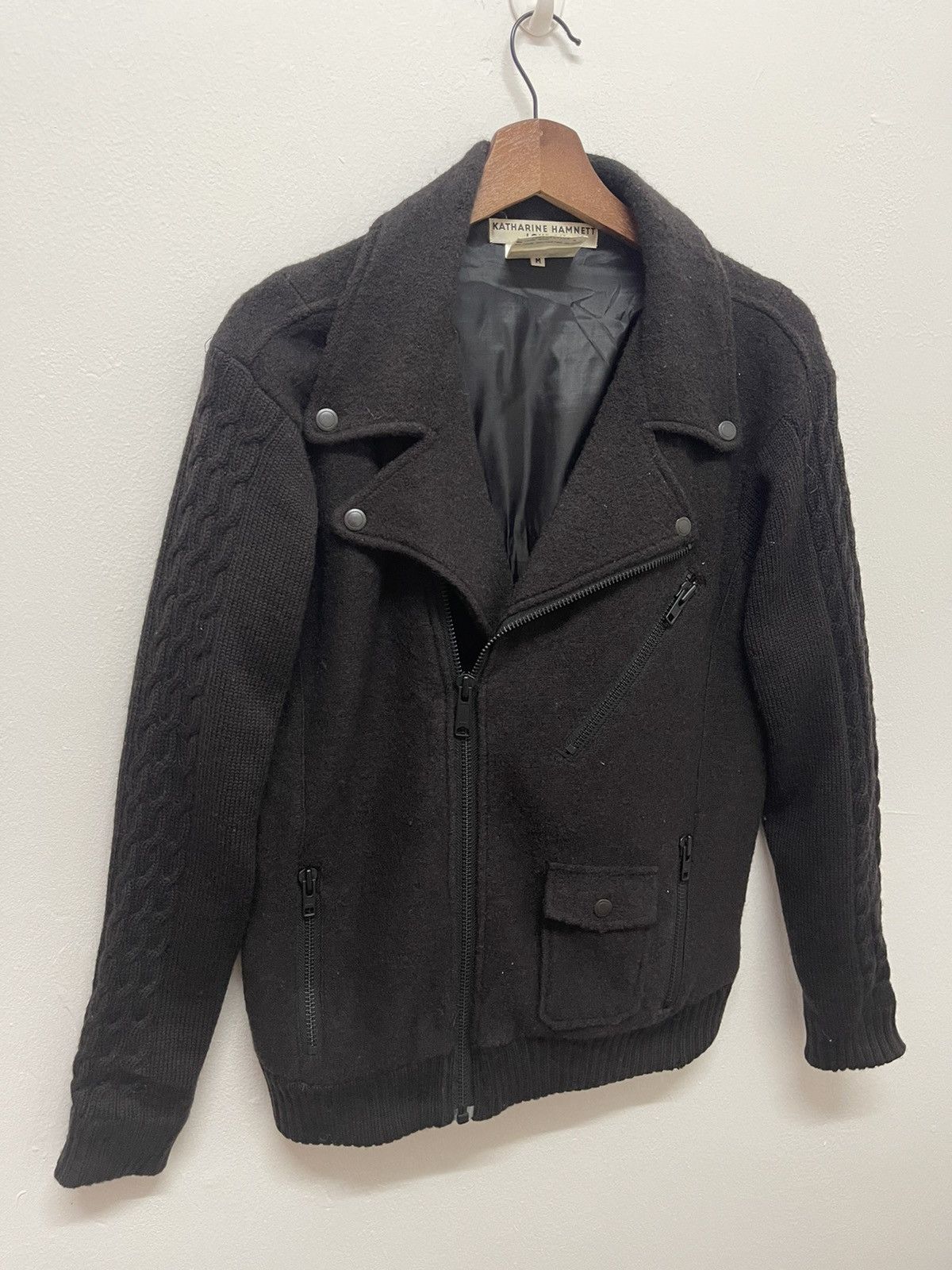 Katharine Hamnett London VINTAGE KATHARINE HAMNETT LONDON KNIT POCKETS JACKET Size US M / EU 48-50 / 2 - 1 Thumbnail
