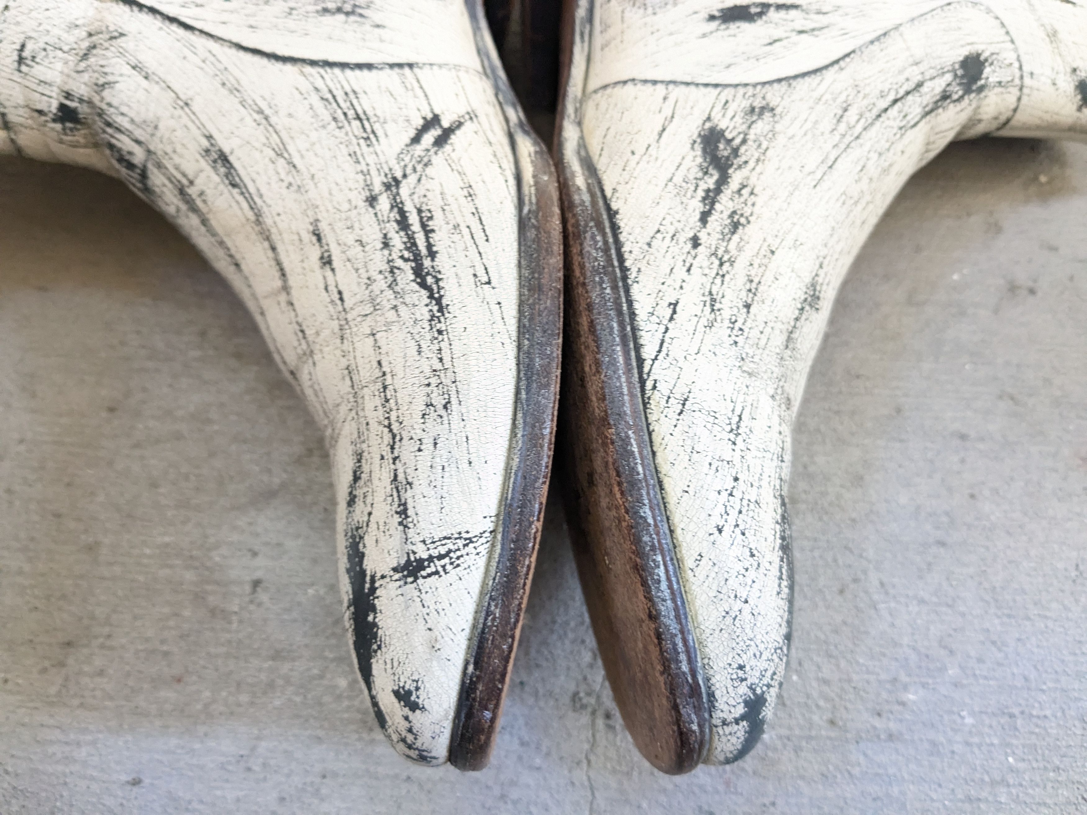 H&M × Maison Margiela Maison Margiela x H&M Boots Side Zip White Black 9 42 Size US 9 / EU 42 - 9 Thumbnail