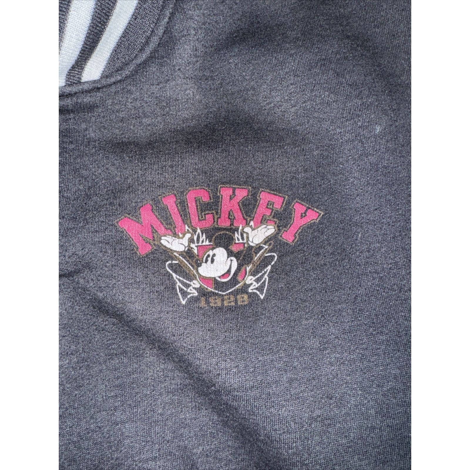 Disney Disney Micky Mouse Gear Sports Letterman Jacket Sweater Size US M / EU 48-50 / 2 - 3 Thumbnail