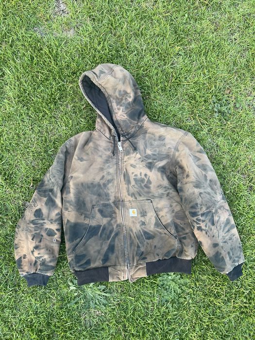 Tie dye hot sale carhartt hoodie