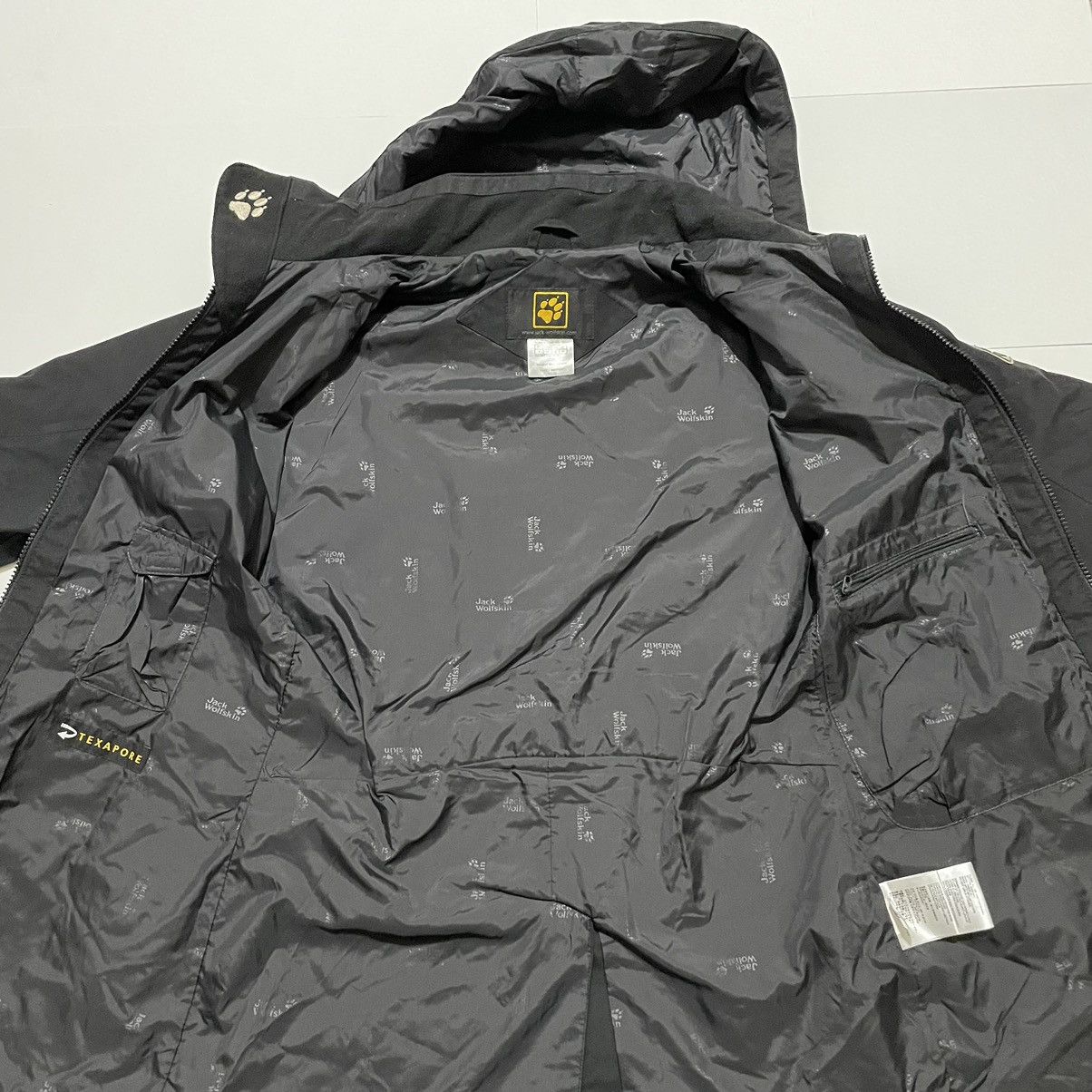 Jack Wolfskin Jack Wolfskin Black Women's Texapore Waterproof Coat Jacket Size S / US 4 / IT 40 - 4 Thumbnail