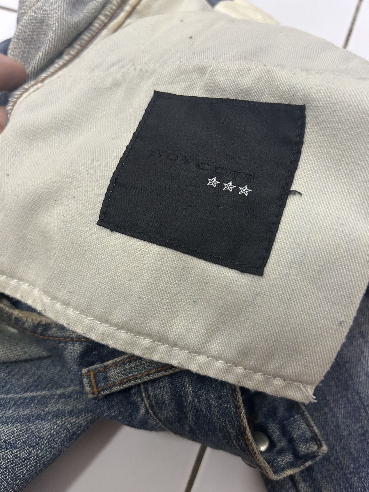 Boycott × Japanese Brand Vintage Japanese BOYCOTT Blue Wash Regular Jeans Size US 35 - 14 Thumbnail