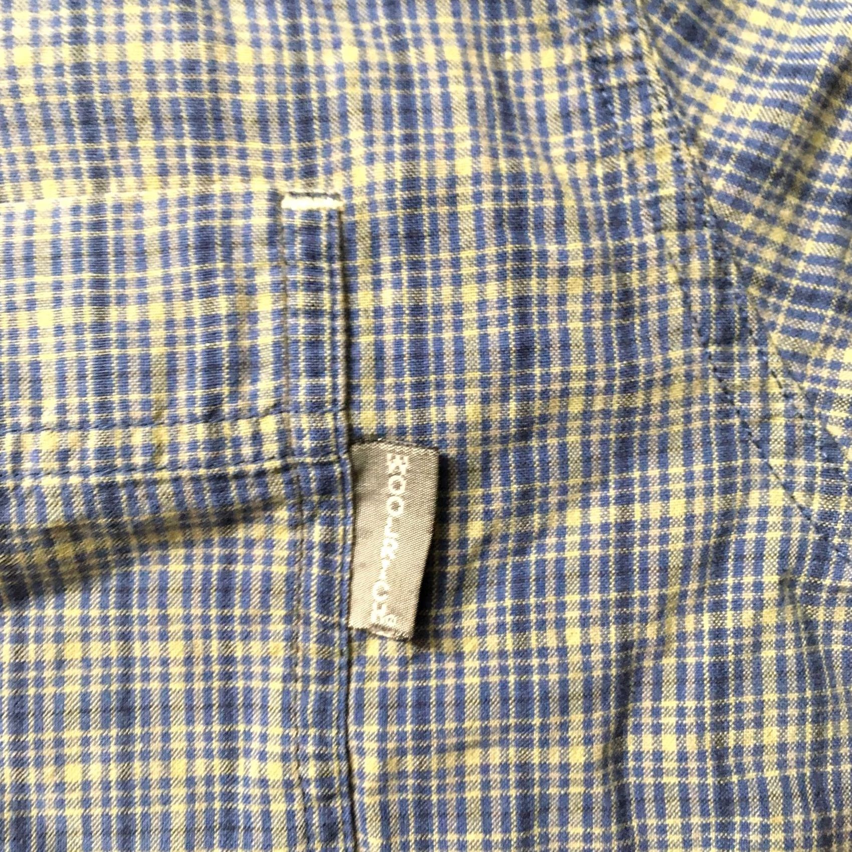 Vintage Woolrich Shirt Mens Large Green/Blue Plaid Button Down Long Sleeve CHECK Size US L / EU 52-54 / 3 - 3 Thumbnail