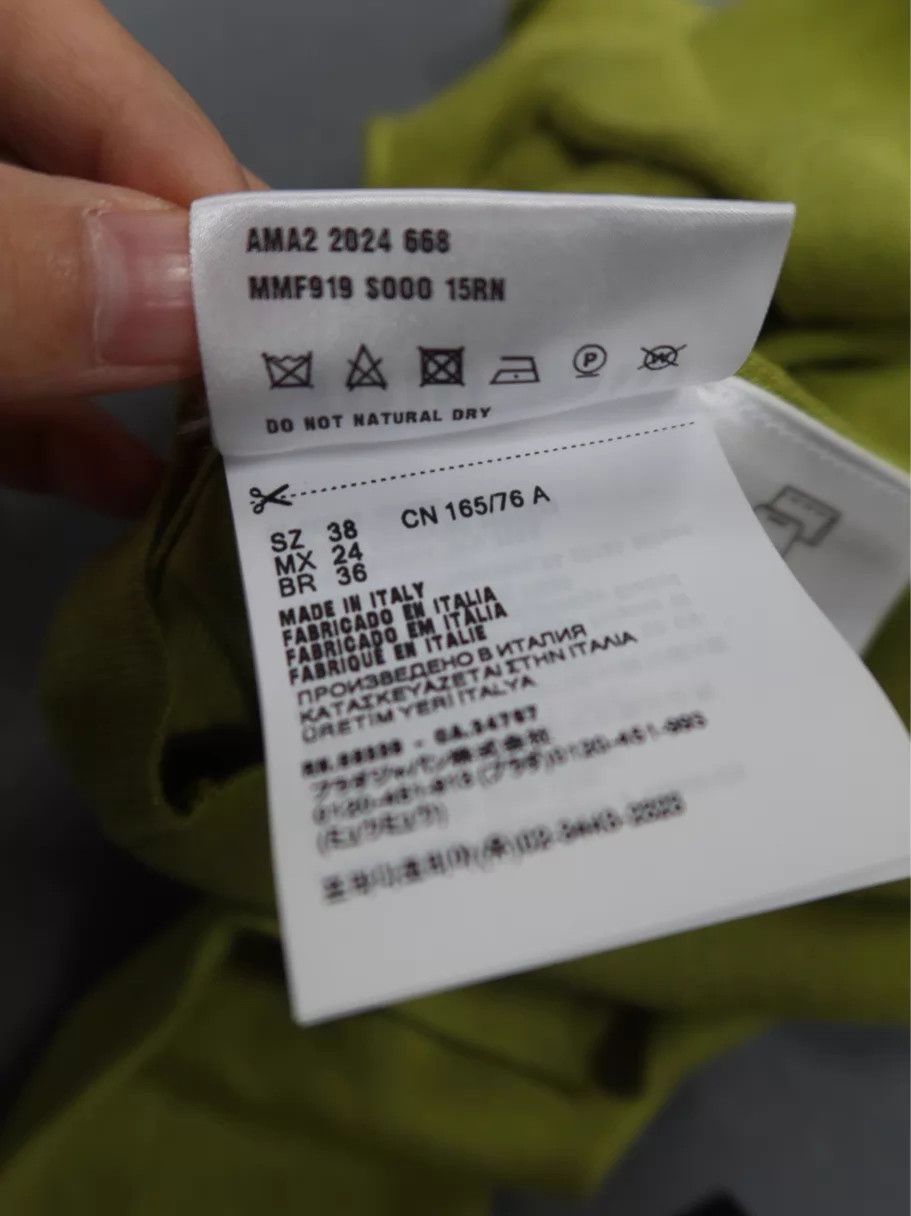 Miu Miu MIU MIU Avocado Green Cashmere Sweatets Women 38 Size XS / US 0-2 / IT 36-38 - 4 Thumbnail