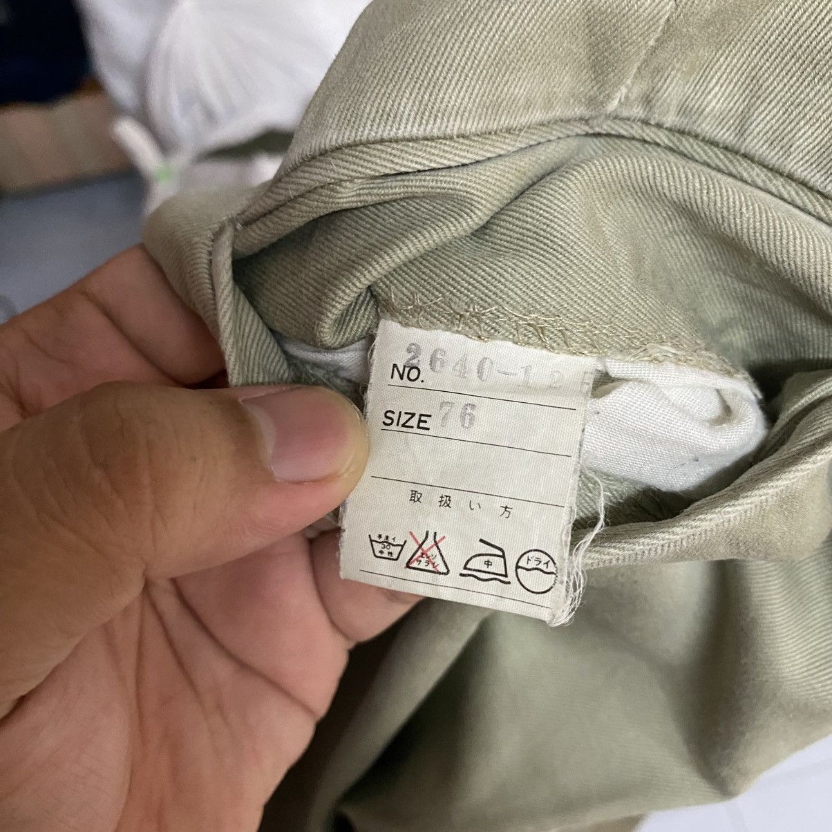 SHIPS DL Ships Green Casual cargo Pants #C943 Size US 29 - 17 Thumbnail