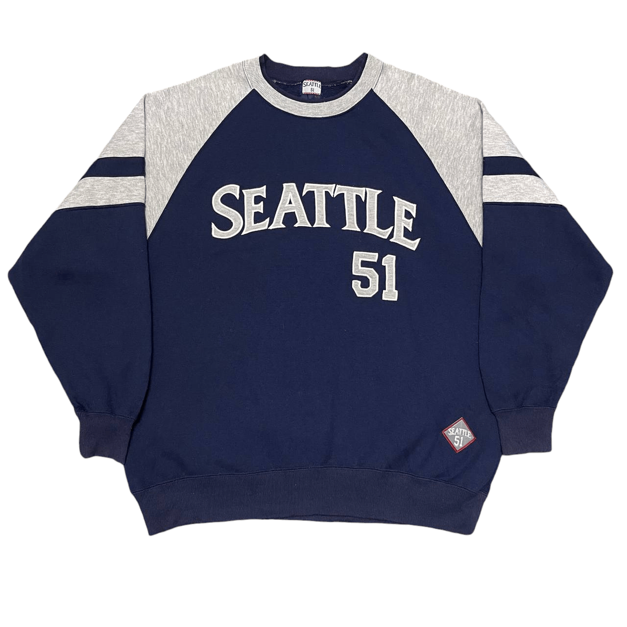 Japanese Brand Vintage Seattle 51 Embroidery Sweatshirt Crewneck Size US L / EU 52-54 / 3 - 1 Thumbnail