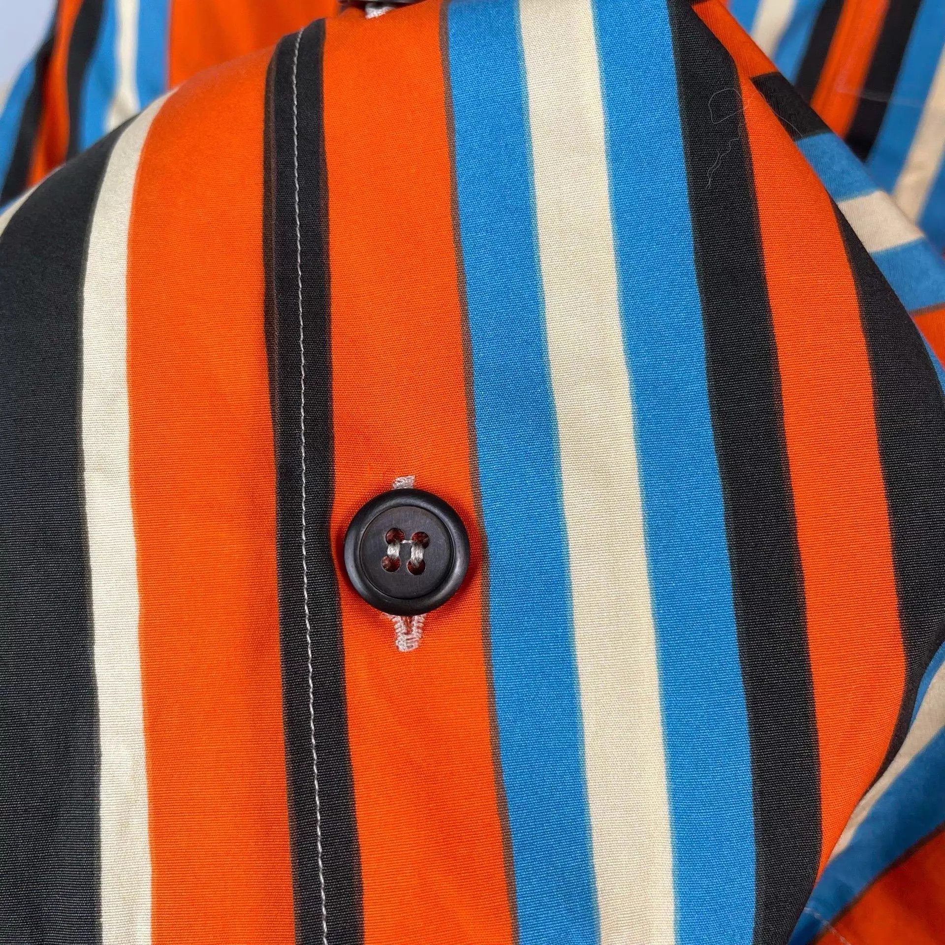 Prada Prada Striped Short-Sleeve Tee 180/96 Size US M / EU 48-50 / 2 - 8 Thumbnail