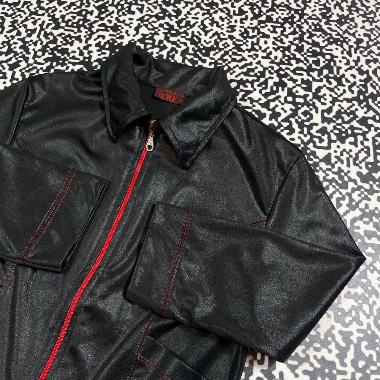 Gianfranco Ferre Vintage 90s Gianfranco Ferre Luxury Zip Cropped Jacket Size S / US 4 / IT 40 - 6 Thumbnail