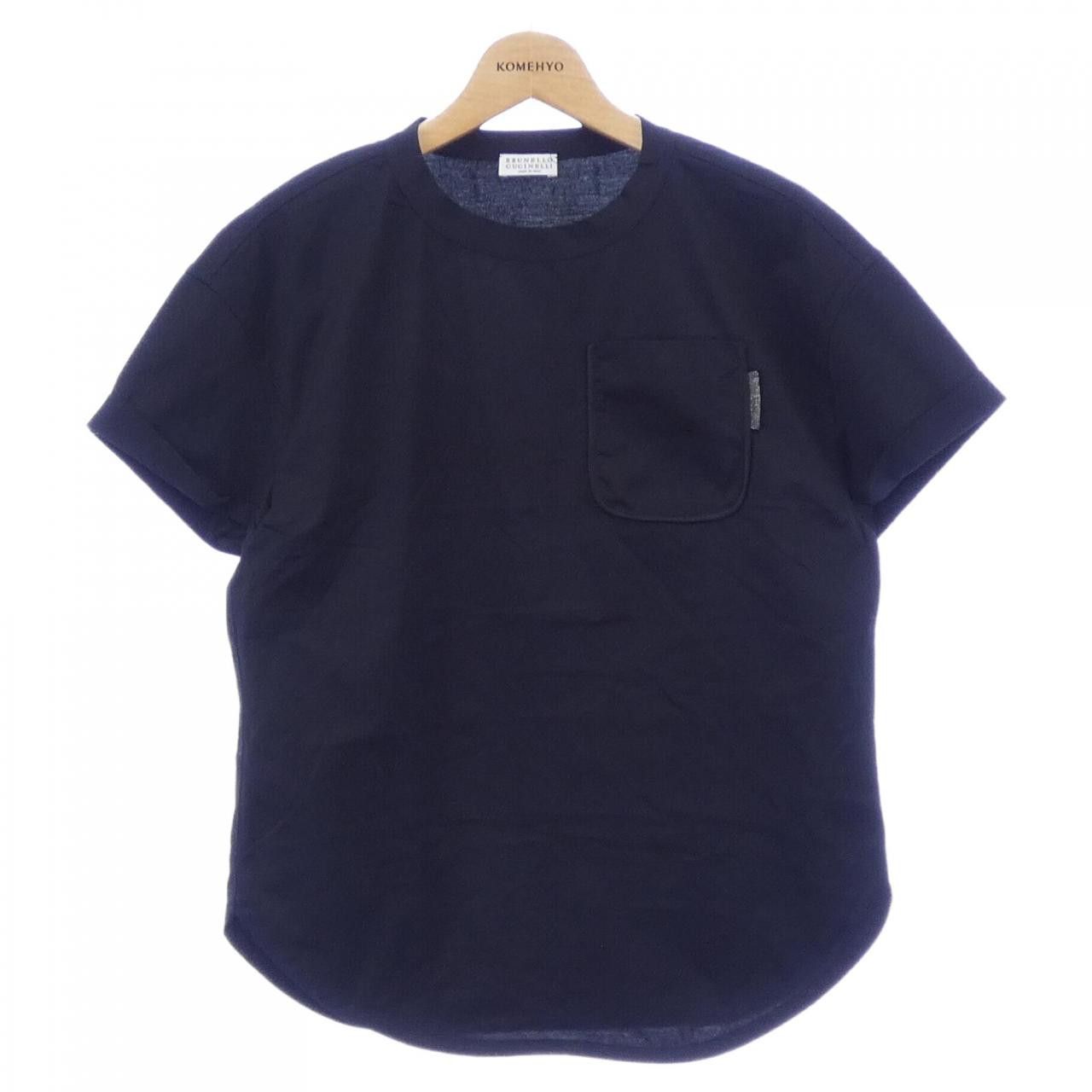 Brunello Cucinelli Brunello Cucinelli Brunello Cucinelli T Shirt Textile T-Shirts M0T81EH900 DUTY FREE for USA Size ONE SIZE - 1 Thumbnail