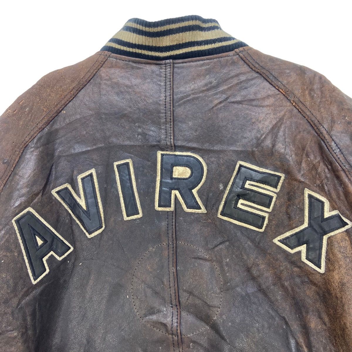 Avirex Vintage Avirex Ltd Normandy Campaign England 1942-43 Leather Size US M / EU 48-50 / 2 - 4 Thumbnail