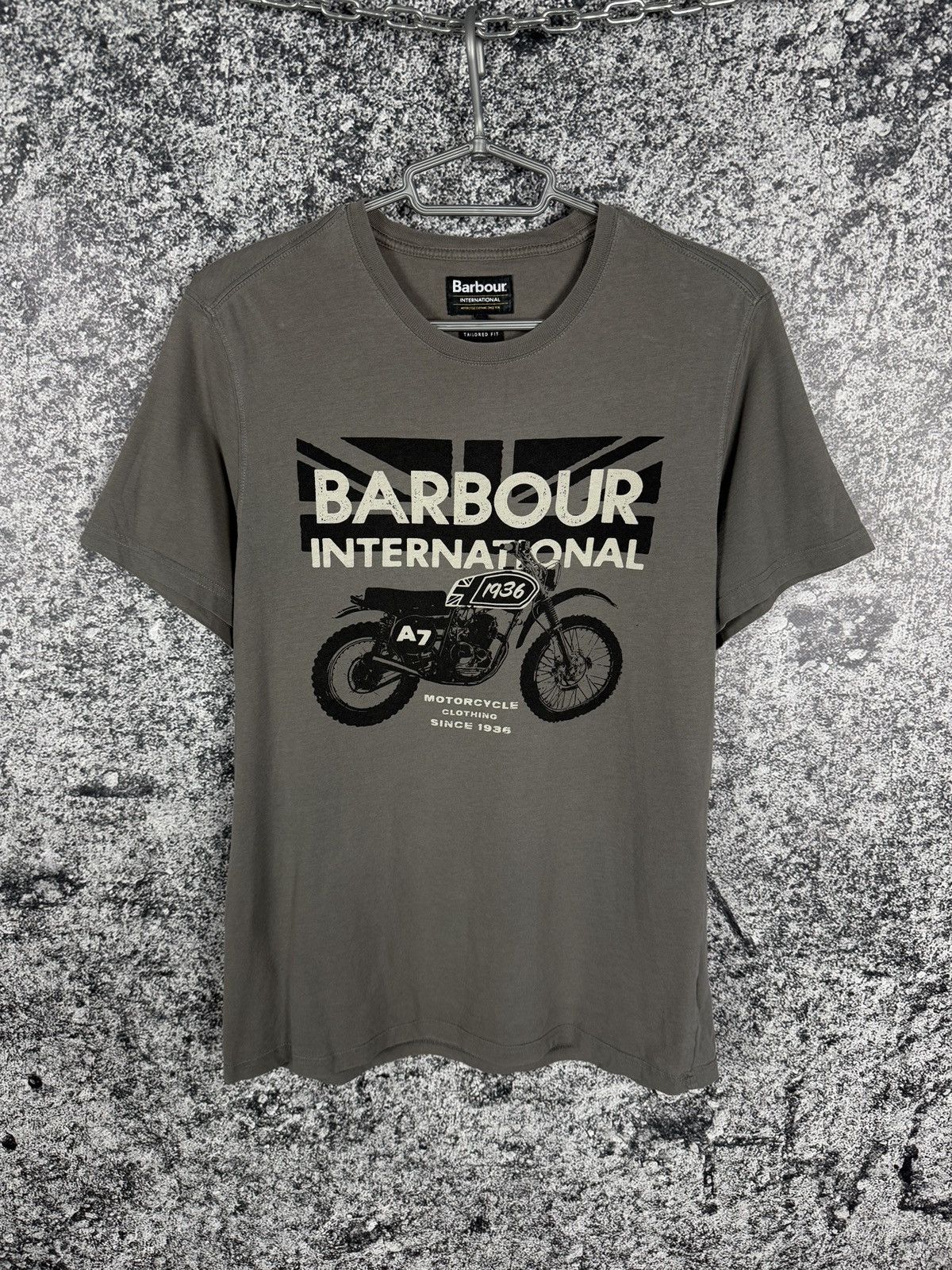 Barbour Barbour International T-Shirt Motorcycle Tailored Fit Size M Size US M / EU 48-50 / 2 - 1 Thumbnail