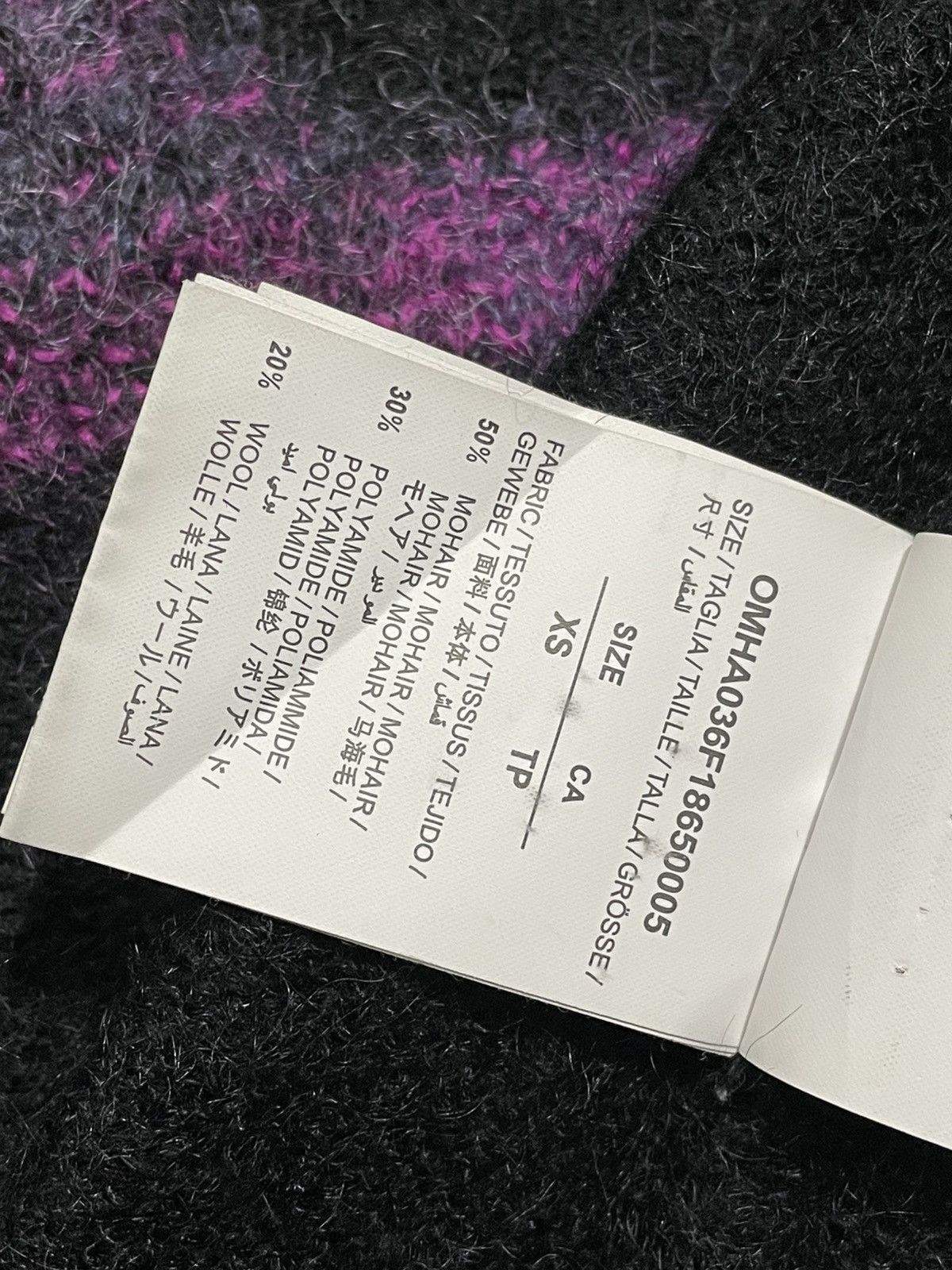 Off-White FW18 Off-White Mohair Knitwear Stretchable Sweater Size US XS / EU 42 / 0 - 7 Thumbnail