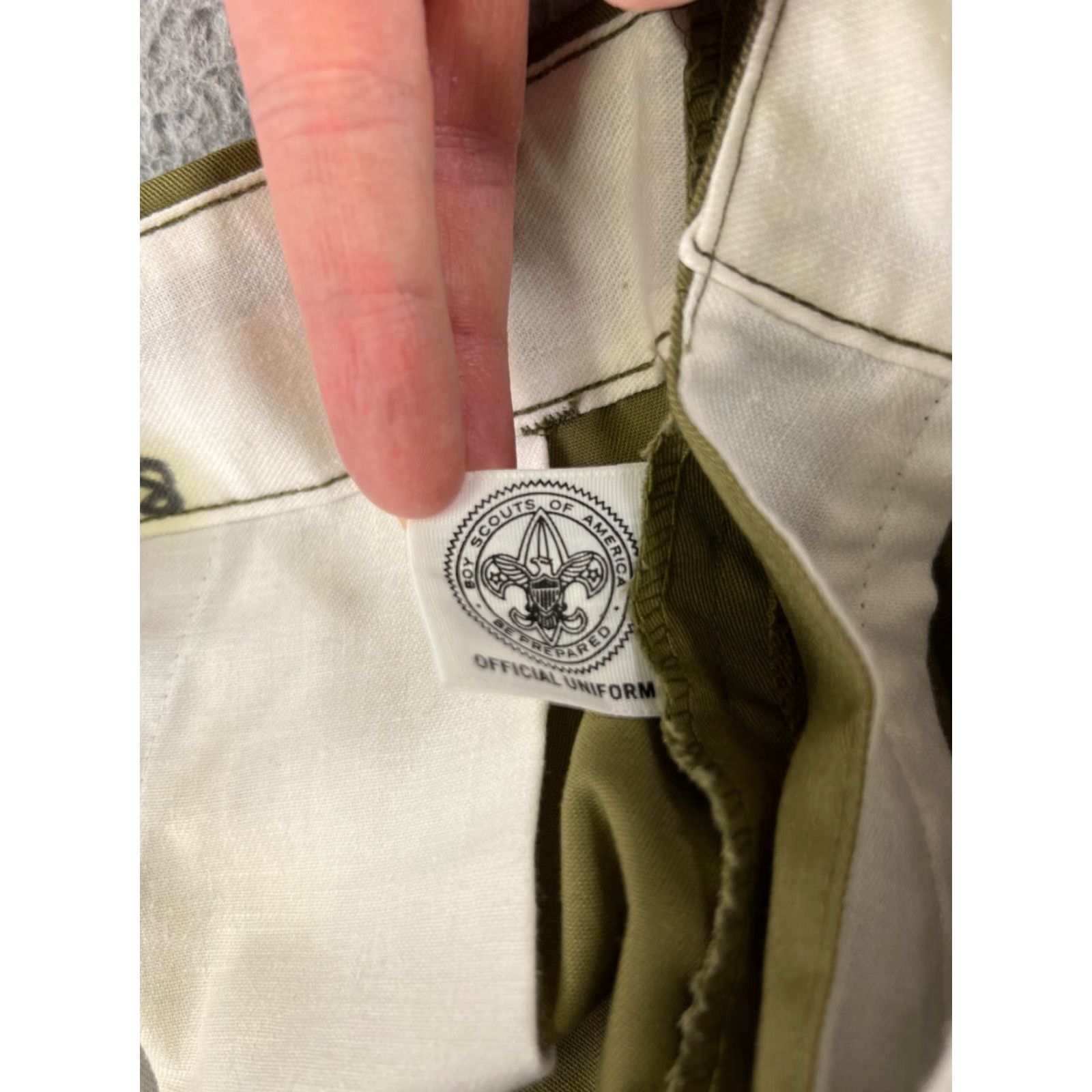 Vintage VINTAGE Boy Scouts of America Pants Men 30 Green Twill Uniform Adjustable 80s Size US 30 / EU 46 - 6 Thumbnail