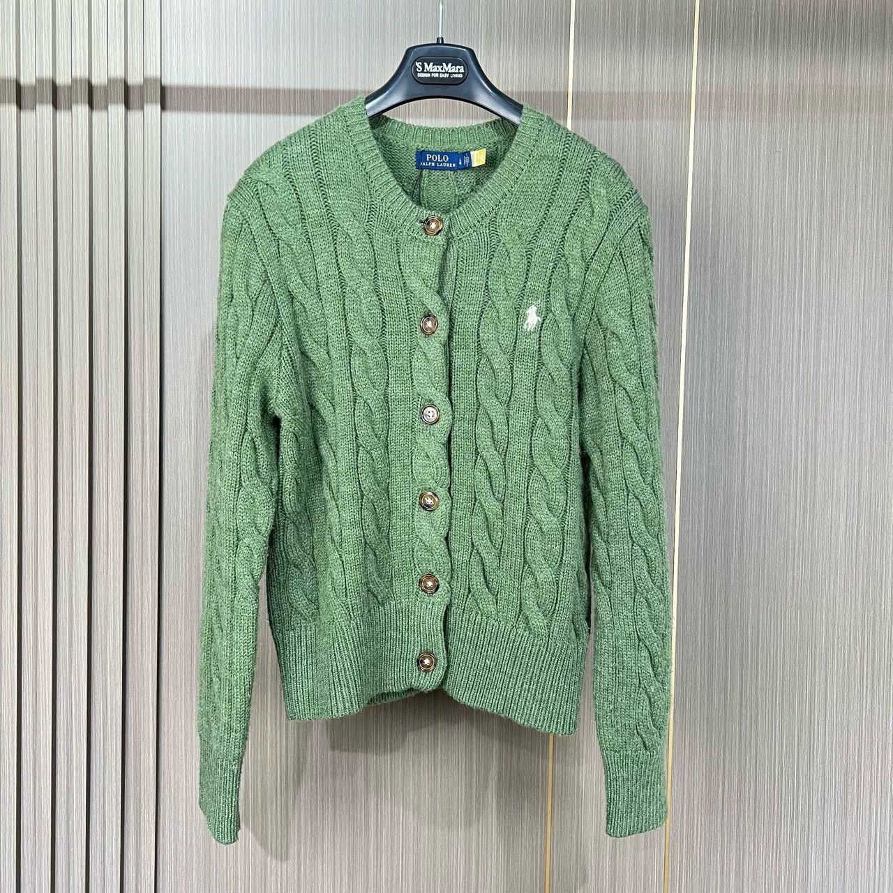 Ralph Lauren Ralph Lauren Embroidered Cable Knit Cardigan Size US L / EU 52-54 / 3 - 1 Thumbnail