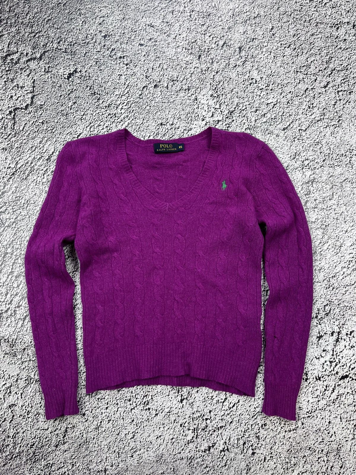 Polo Ralph Lauren VERY RARE POLO RALPH LAUREN SWEATER KNIT LUXURY JAPAN STYLE Size XS / US 0-2 / IT 36-38 - 1 Thumbnail