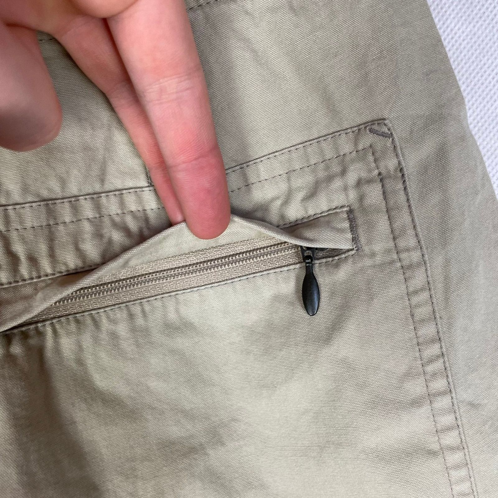 Nike × Nike ACG × Vintage Vintage Nike ACG Beige Shorts with small logo Size US 30 / EU 46 - 7 Thumbnail