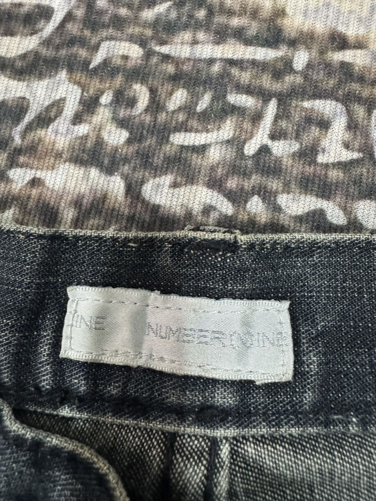 If Six Was Nine vintage NumberNine distress jeans non selvedge Size US 30 / EU 46 - 8 Thumbnail