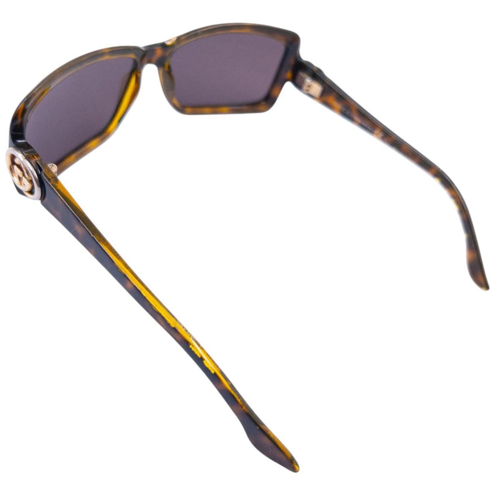 Gucci Vintage Gucci Tortoise Shell Sunglasses Size ONE SIZE - 4 Thumbnail