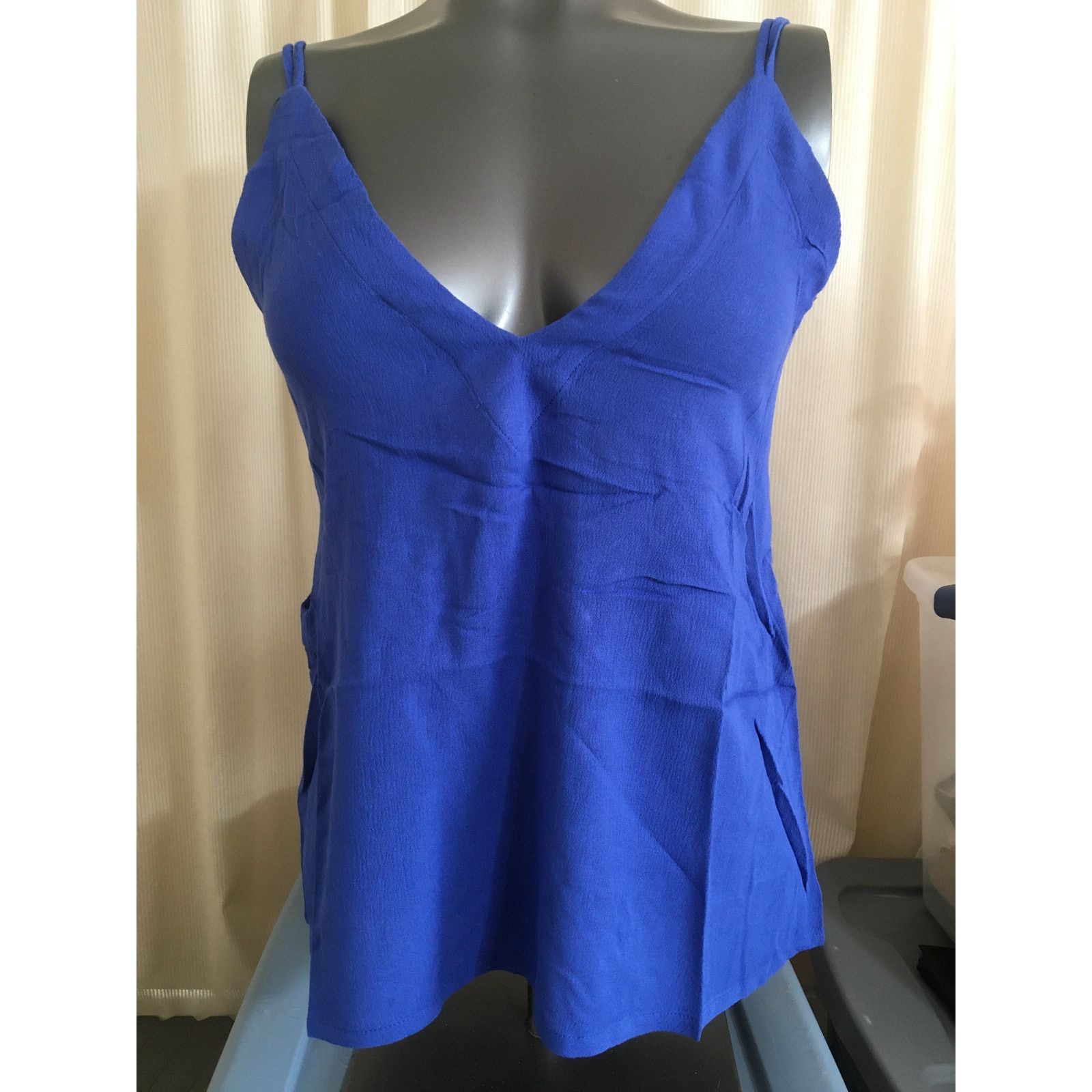 Other Lulus Periwinkle Ocean Blue Sleeveless Double Strap Top Size XS / US 0-2 / IT 36-38 - 3 Thumbnail