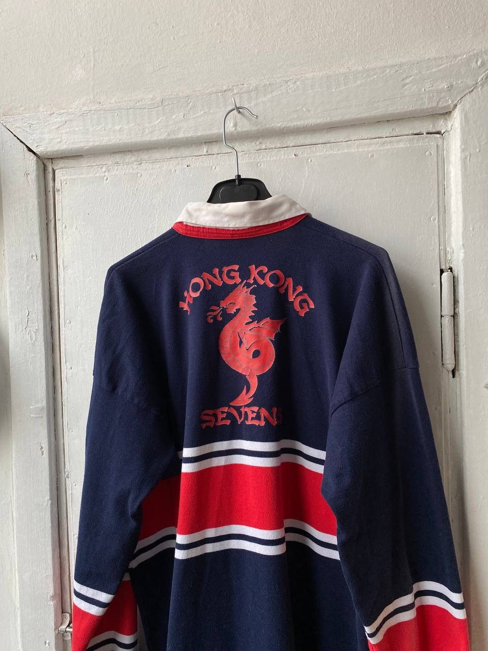 Canterbury of New Zealand Vintage 1997 Rugby Sevens Hong Kong Canterbury Longsleeve Size US XL / EU 56 / 4 - 8 Thumbnail