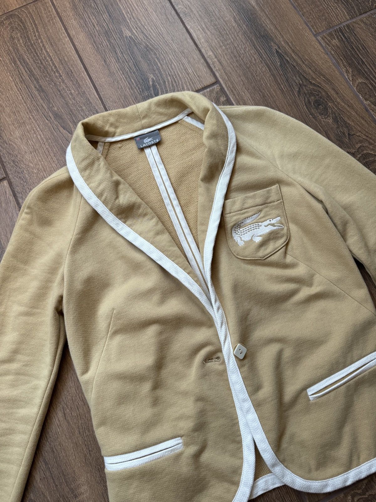 Lacoste × Vintage Women’s Lacoste Cotton Blazer size 36 Size XS / US 0-2 / IT 36-38 - 5 Thumbnail