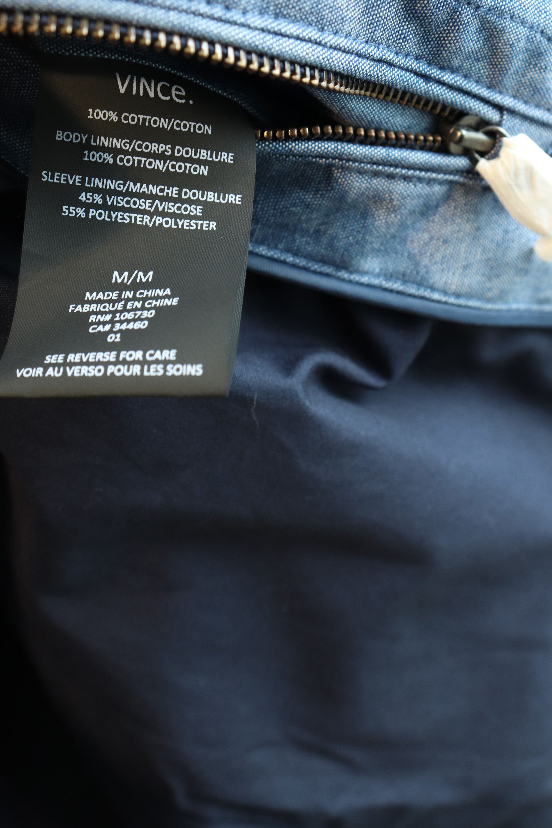 Vince Vince - Twill Lightweight Jacket Size US M / EU 48-50 / 2 - 10 Thumbnail