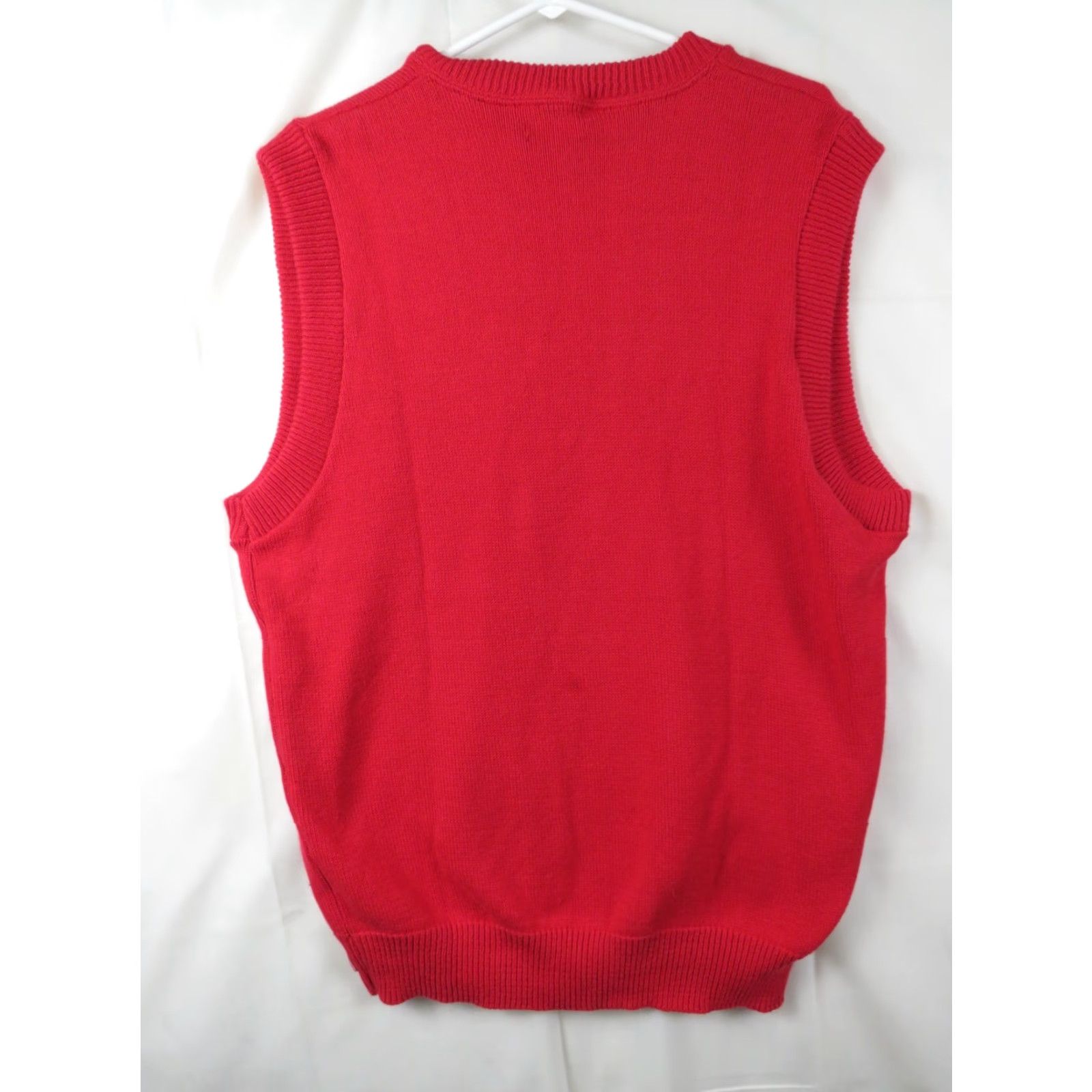 Vintage VINTAGE SFKM Tracker boat Bradford Marine Red Sweater Vest Cardigan NWT Size L Unisex US Made/United States Red Size US L / EU 52-54 / 3 - 7 Thumbnail