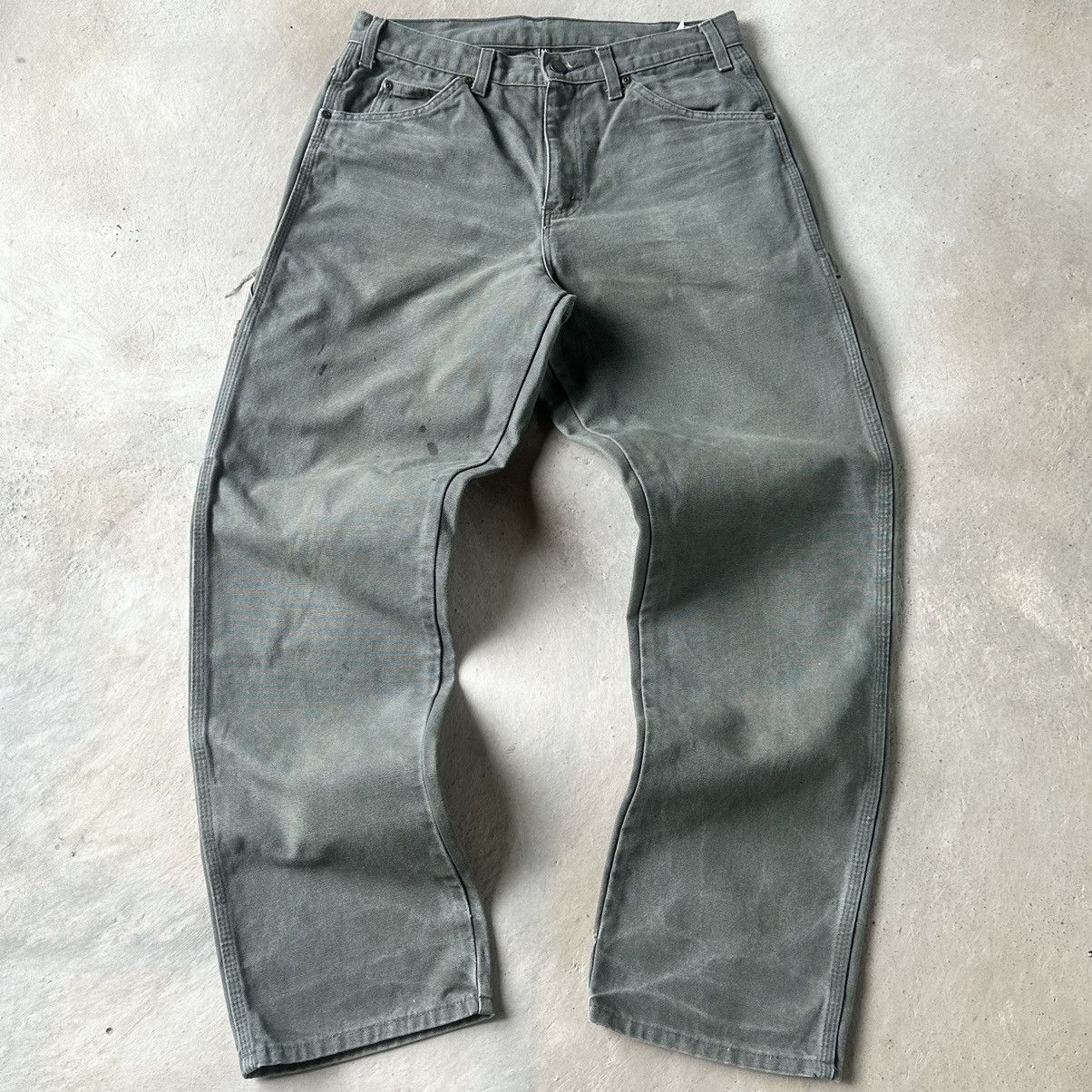 Carhartt × Dickies (31x32) Vintage Dickies Carpenter Pants Size US 31 - 1 Thumbnail