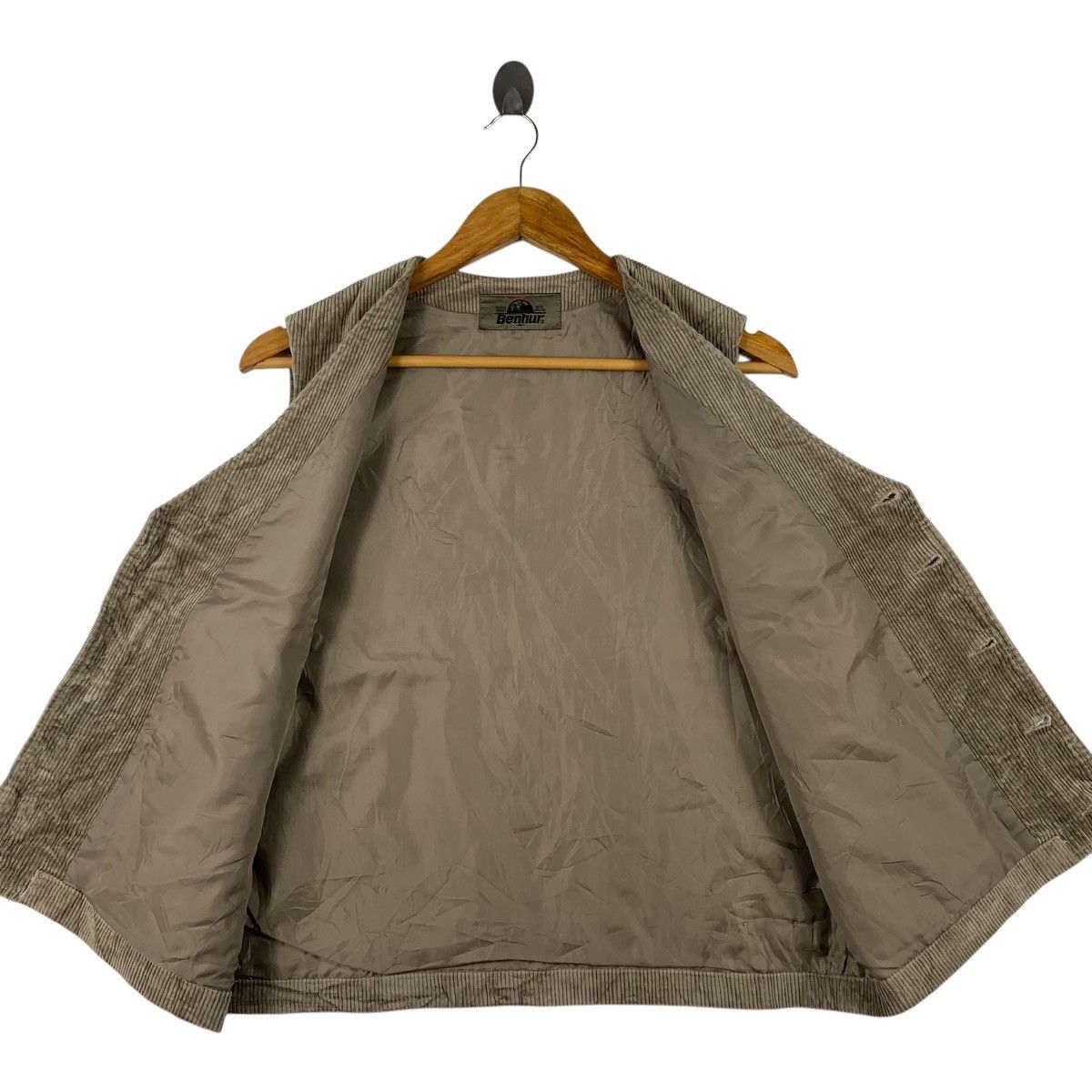 Vintage Vintage BENHUR OUTDOOR Tactical Curdory Brown Vest Size US M / EU 48-50 / 2 - 3 Thumbnail