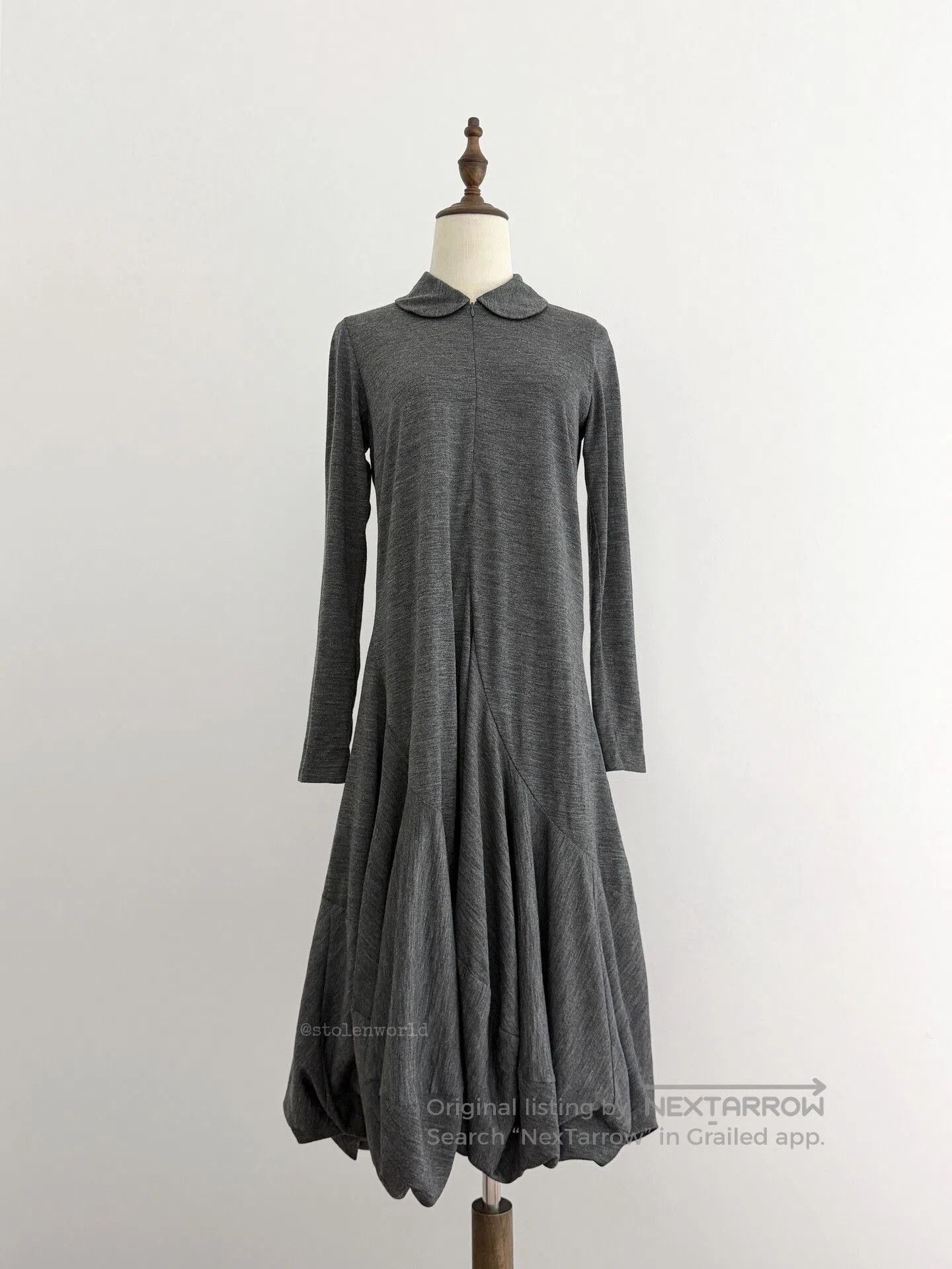 Junya Watanabe Junya Watanabe Asymmetric Balloon Hem Dress. Size M / US 6-8 / IT 42-44 - 1 Thumbnail