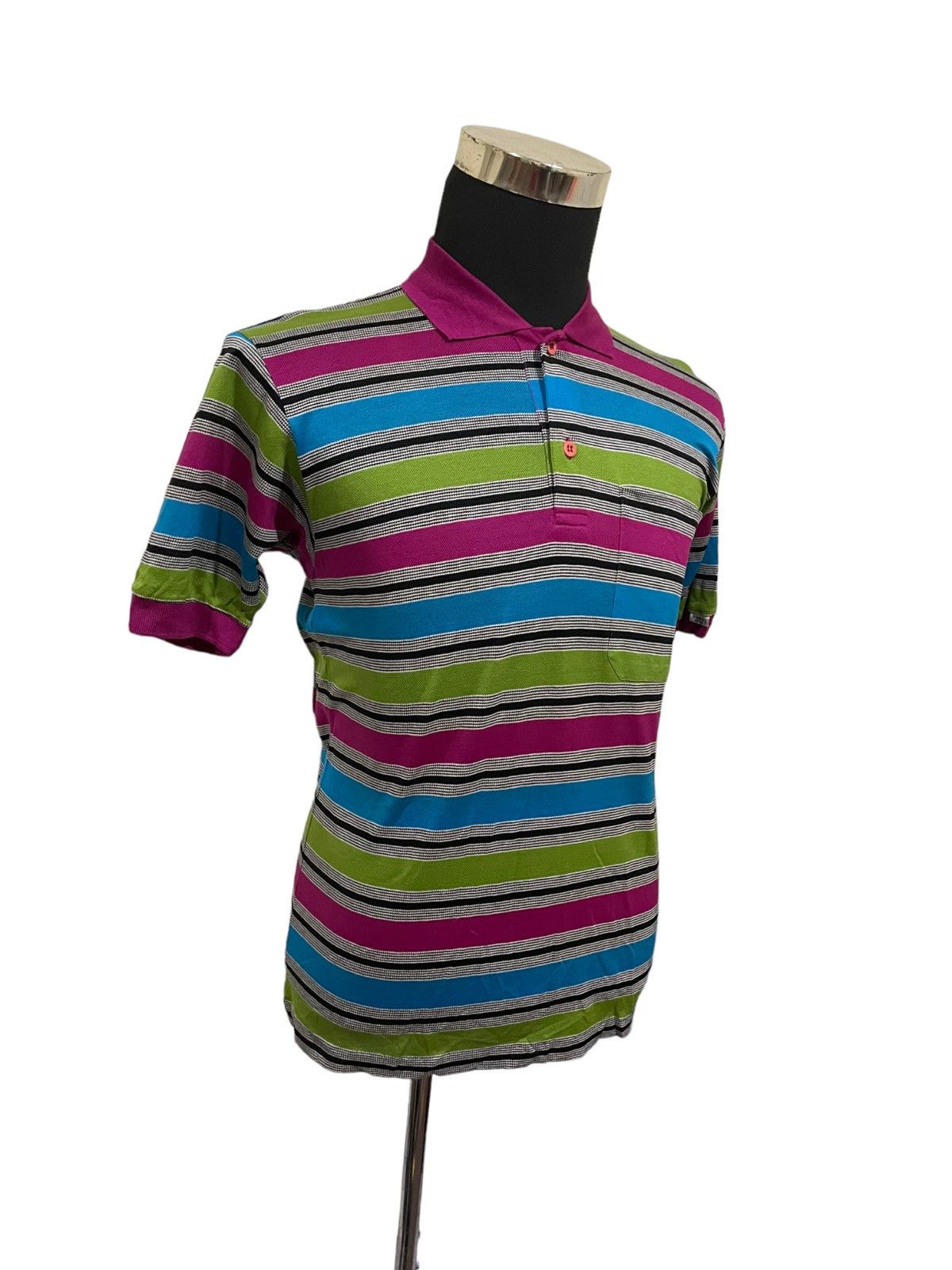Missoni 90s Missoni 🇮🇹 Italy Polo Shirt Size US M / EU 48-50 / 2 - 8 Thumbnail