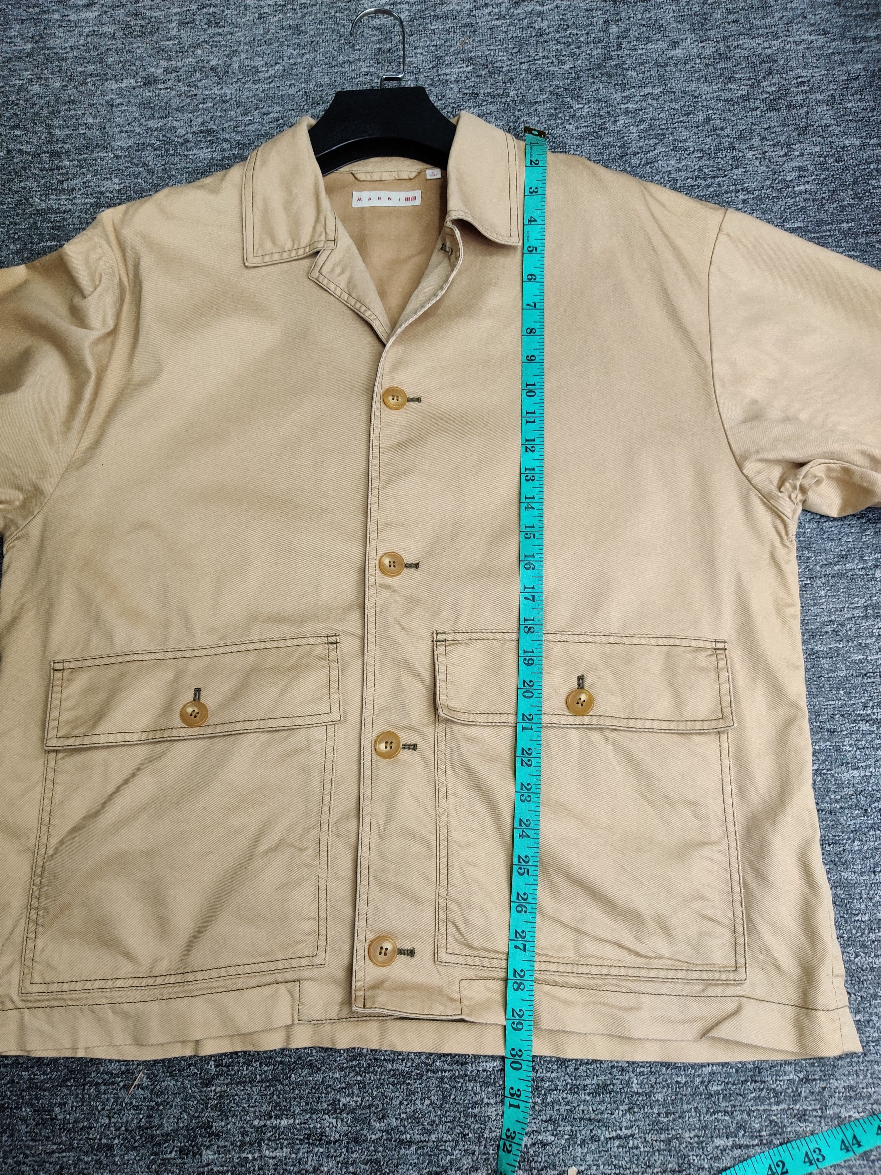 Marni × Uniqlo Vintage Uniqlo x Marni Utility Button Ups Jacket Size US XL / EU 56 / 4 - 15 Thumbnail