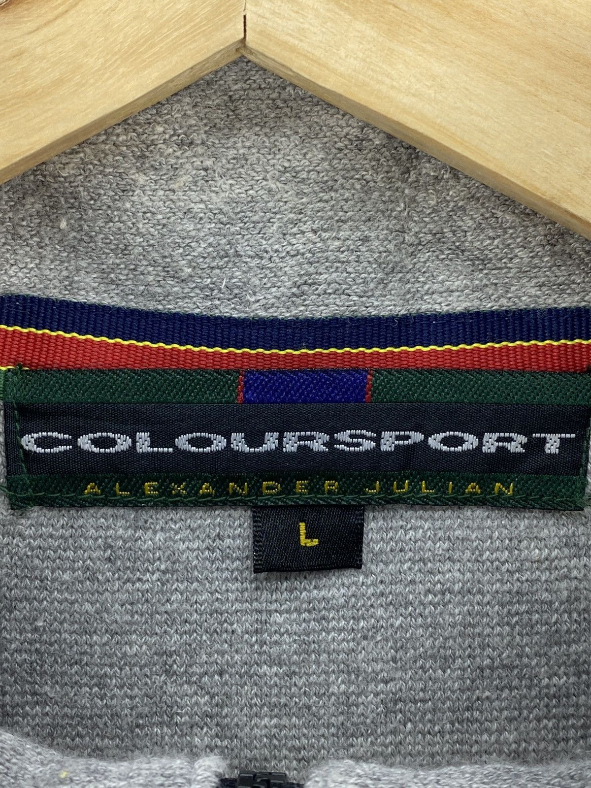 Alexander Julian Coloursport Half Zipper Jacket by Alexander Julian Size US M / EU 48-50 / 2 - 12 Thumbnail