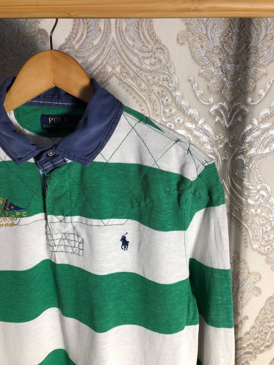 Polo Ralph Lauren × Vintage VERY RARE POLO RALPH LAUREN LUXURY RUGBY CASUAL RETRO Y2K Size US M / EU 48-50 / 2 - 2 Thumbnail