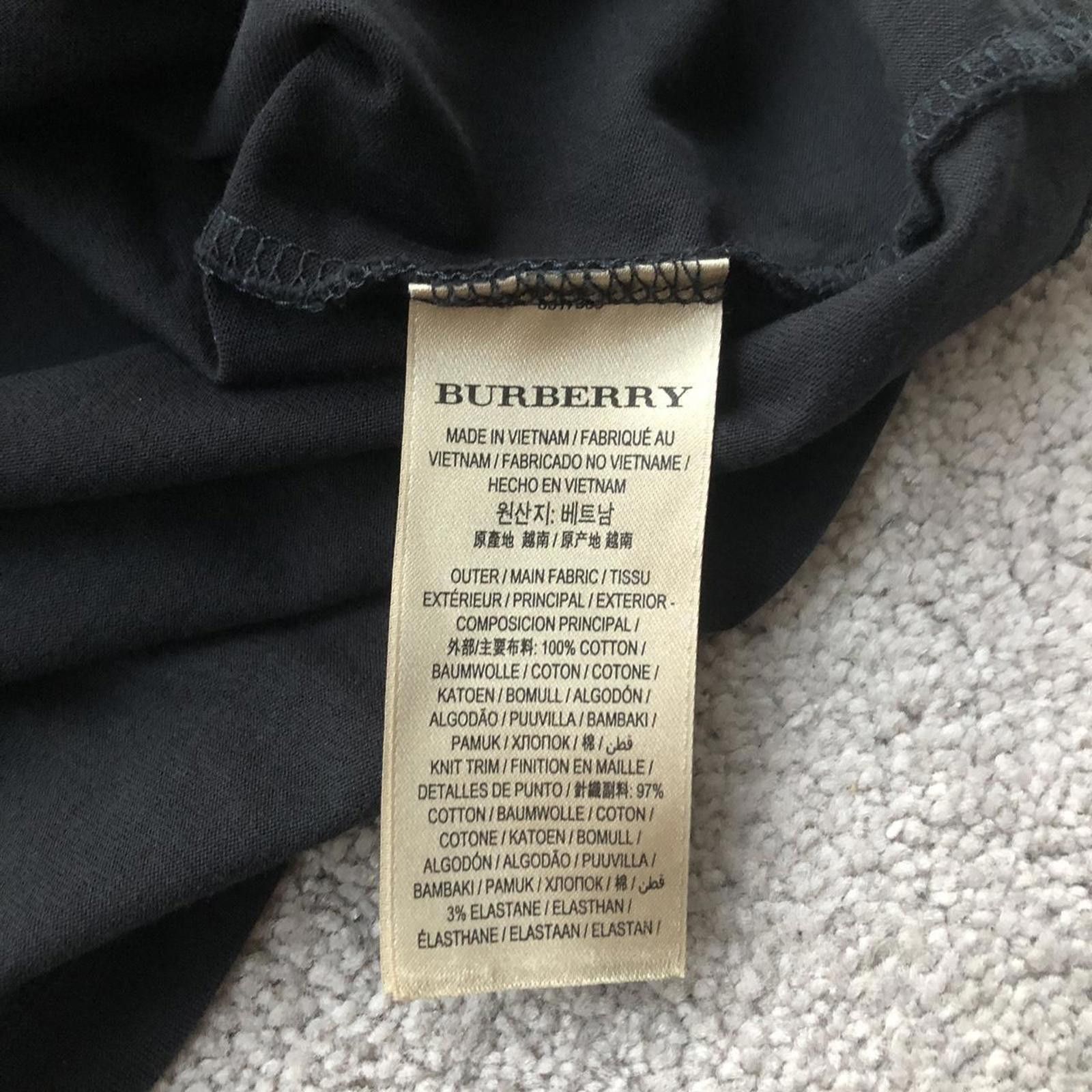 Burberry Burberry Uniform Embroidered T-Shirt. Size US M / EU 48-50 / 2 - 4 Thumbnail