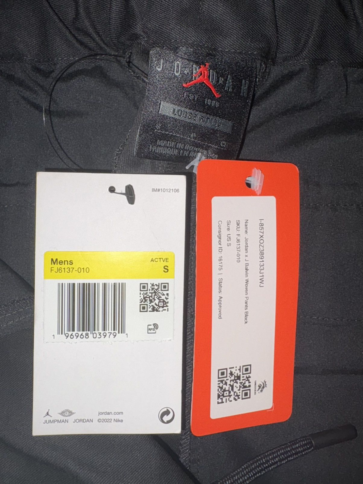 J Balvin × Jordan Brand Jordan x J Balvin Woven Pants Size US 29 - 4 Thumbnail