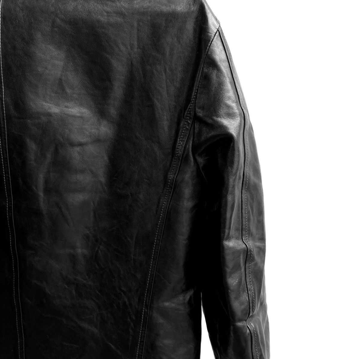 Carol Christian Poell Carol Christian Poell Fencing Leather Jacket Size US S / EU 44-46 / 1 - 8 Thumbnail