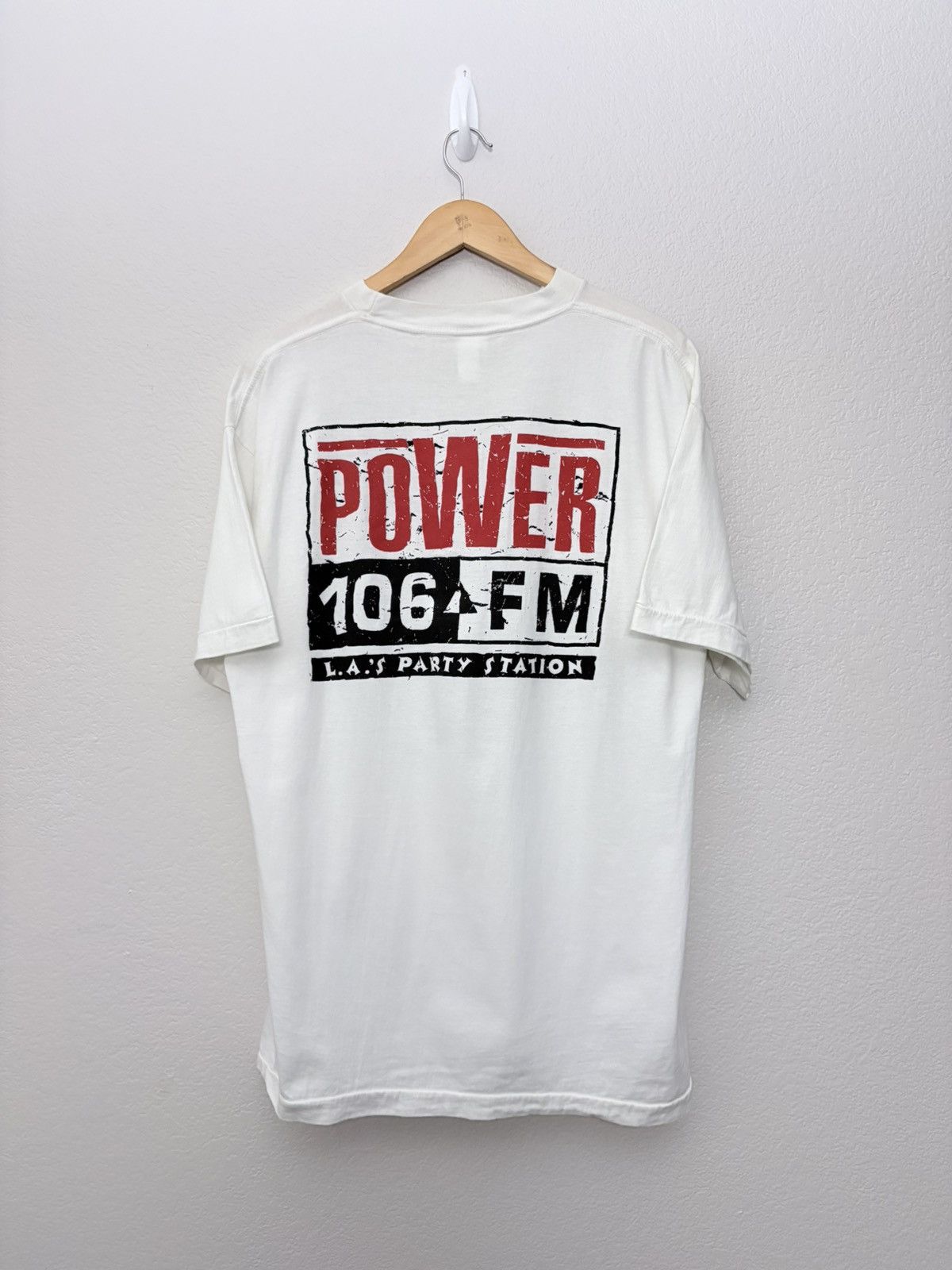 Rap Tees 90’s Power 106 FM Tee Signed by Big Boy DJ Ray and Lidia Size US XL / EU 56 / 4 - 2 Thumbnail