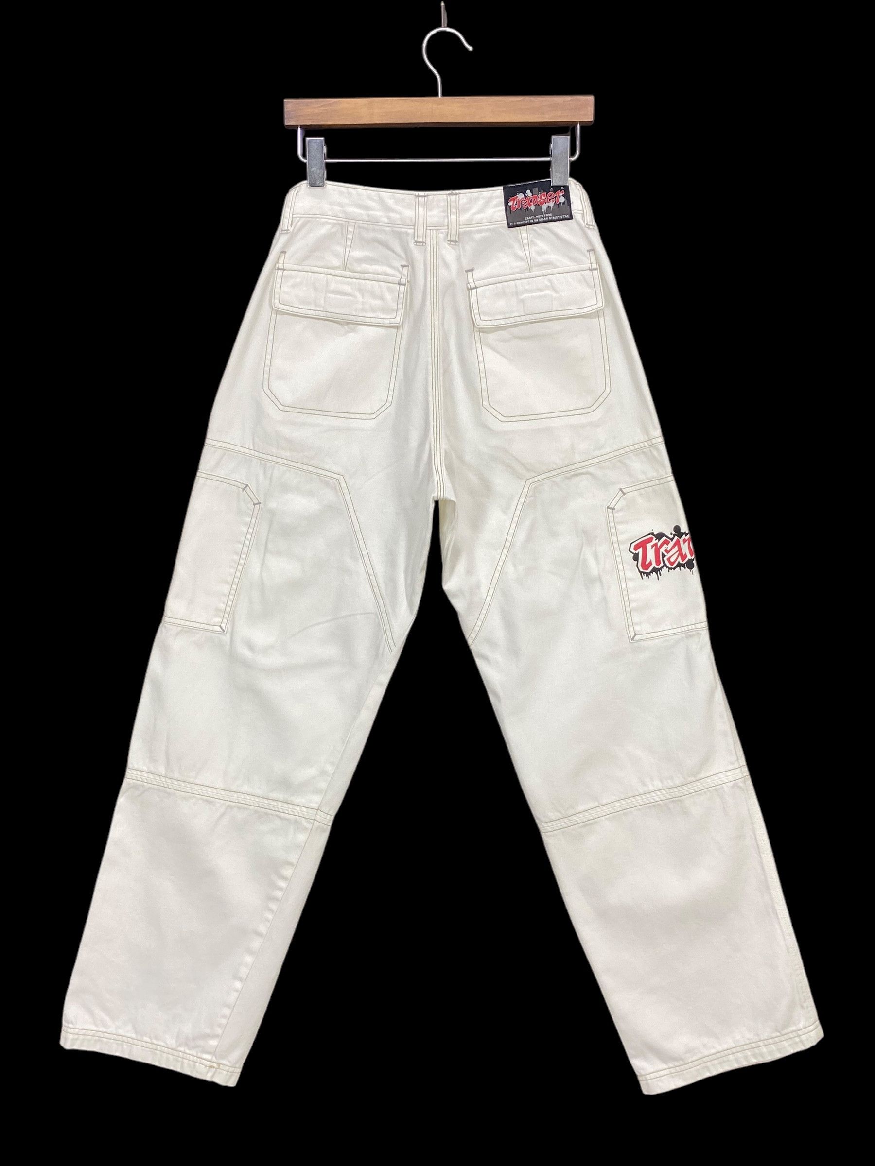 Japanese Brand Transer Loose Cropped Patchwork Denim Jeans Size US 28 / EU 44 - 1 Thumbnail