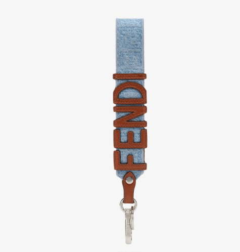 Fendi o1loc1c0824 Size: OS / Key Case in Light Blue Size ONE SIZE - 1 Thumbnail